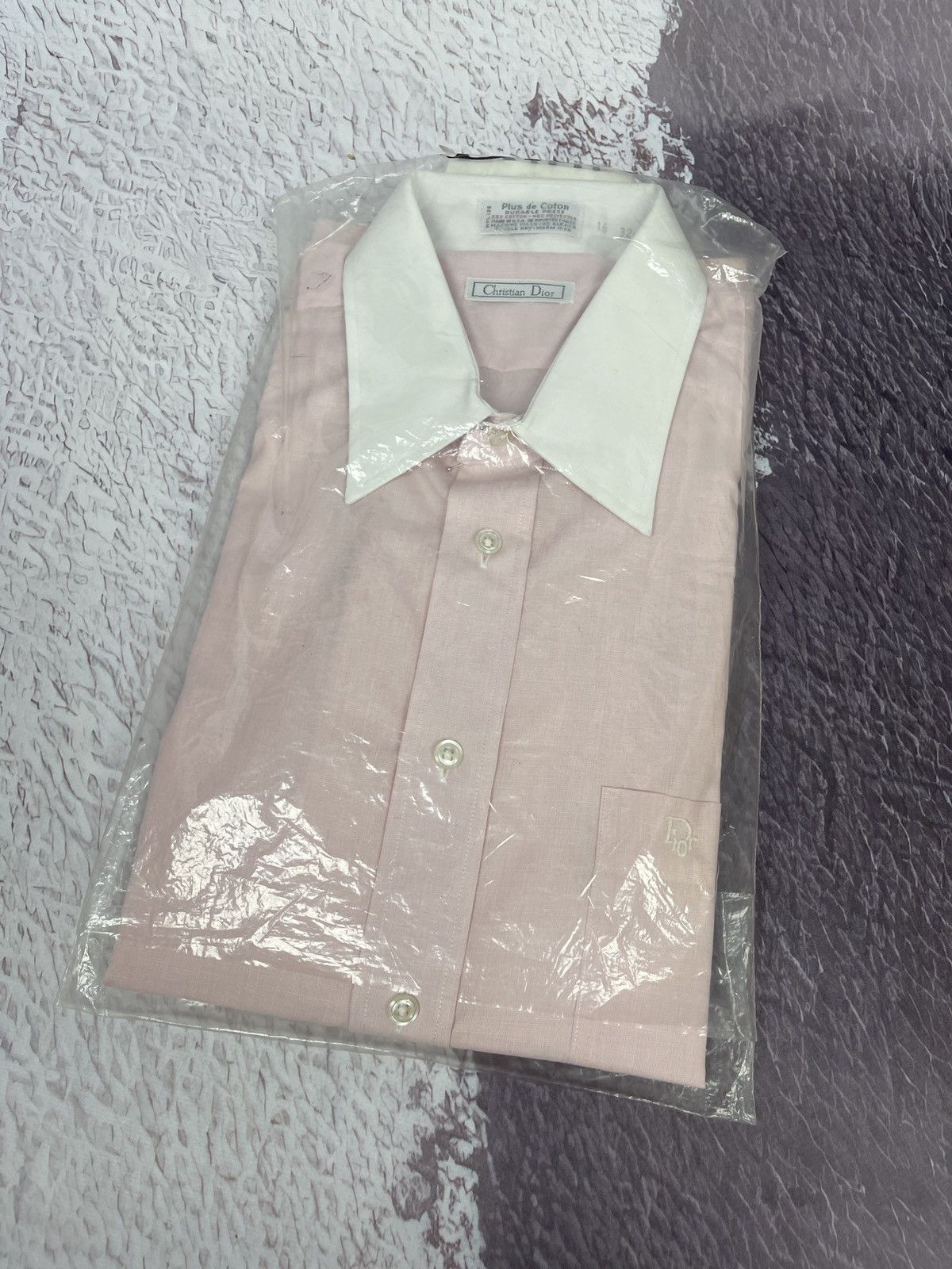 Christian Dior Monsieur New Christian Dior vintage made in USA deadstock shirt Size US L / EU 52-54 / 3 - 3 Thumbnail