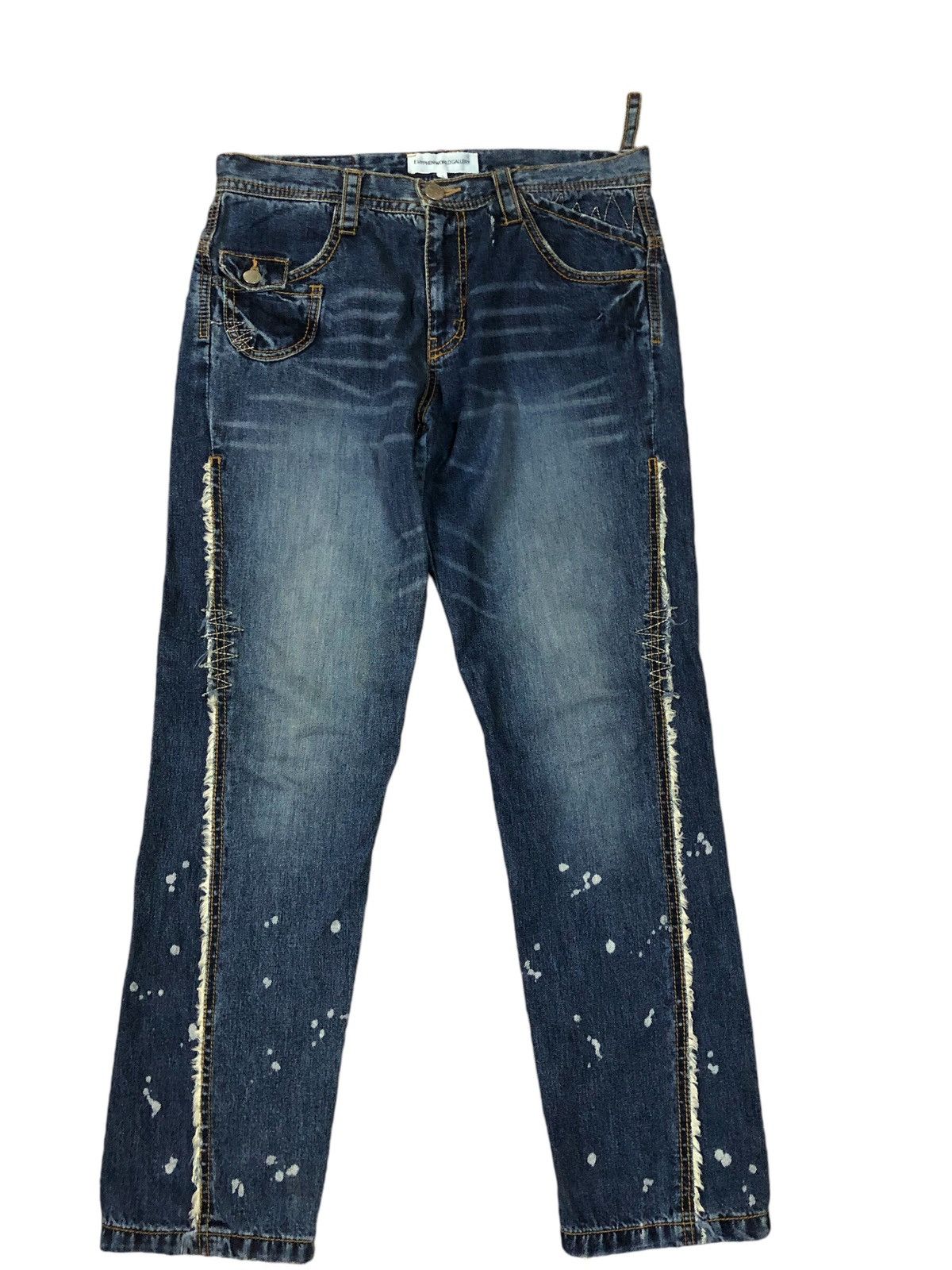 If Six Was Nine × Japanese Brand × Le Grande Bleu (L.G.B.) Ehyphen Worl Gallery Denim Pante Size US 32 / EU 48 - 1 Thumbnail