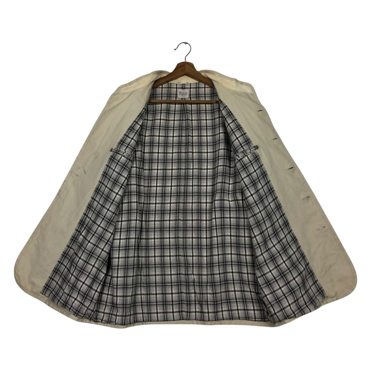 Japanese Brand VINTAGE CHORE WORK JACKET BLANKET TARTAN PAPAS ISSEY MIYAKE Size US M / EU 48-50 / 2 - 15 Thumbnail