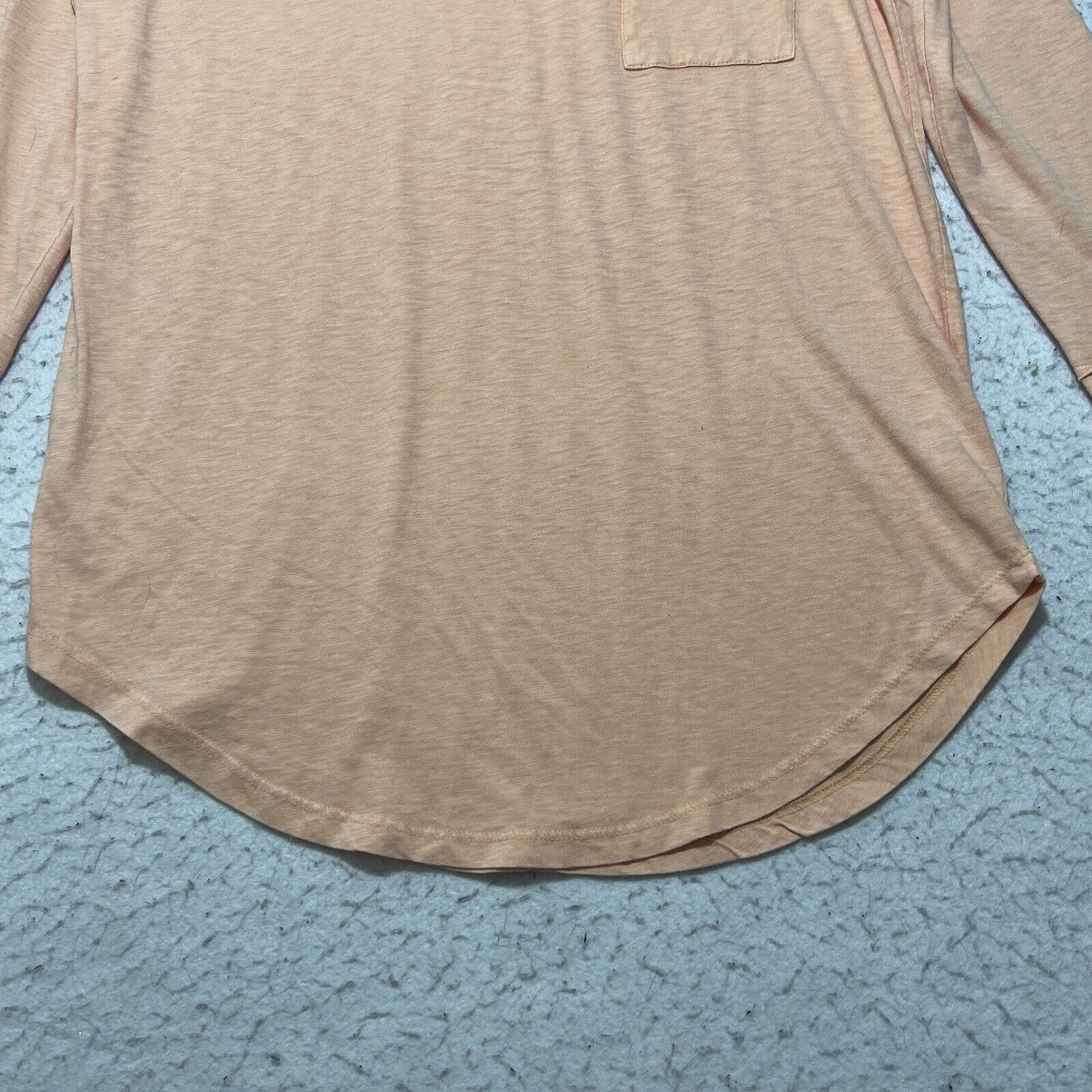 Kohl's SO Kohl's Medium Scoop Neck Pink/Orange Pocket T Shirt Top Size M / US 6-8 / IT 42-44 - 6 Thumbnail