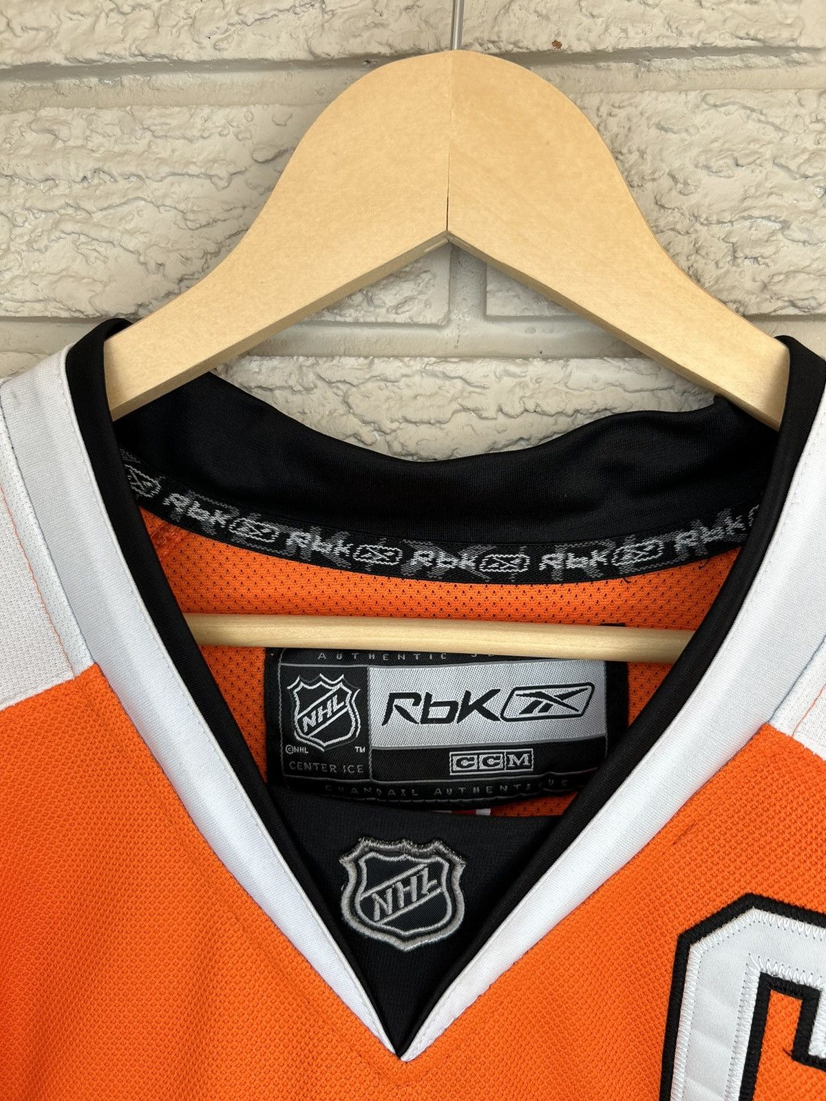 NHL Vintage Reebok Philadelphia Flyers Mike Richards Jersey Size US XL / EU 56 / 4 - 10 Thumbnail