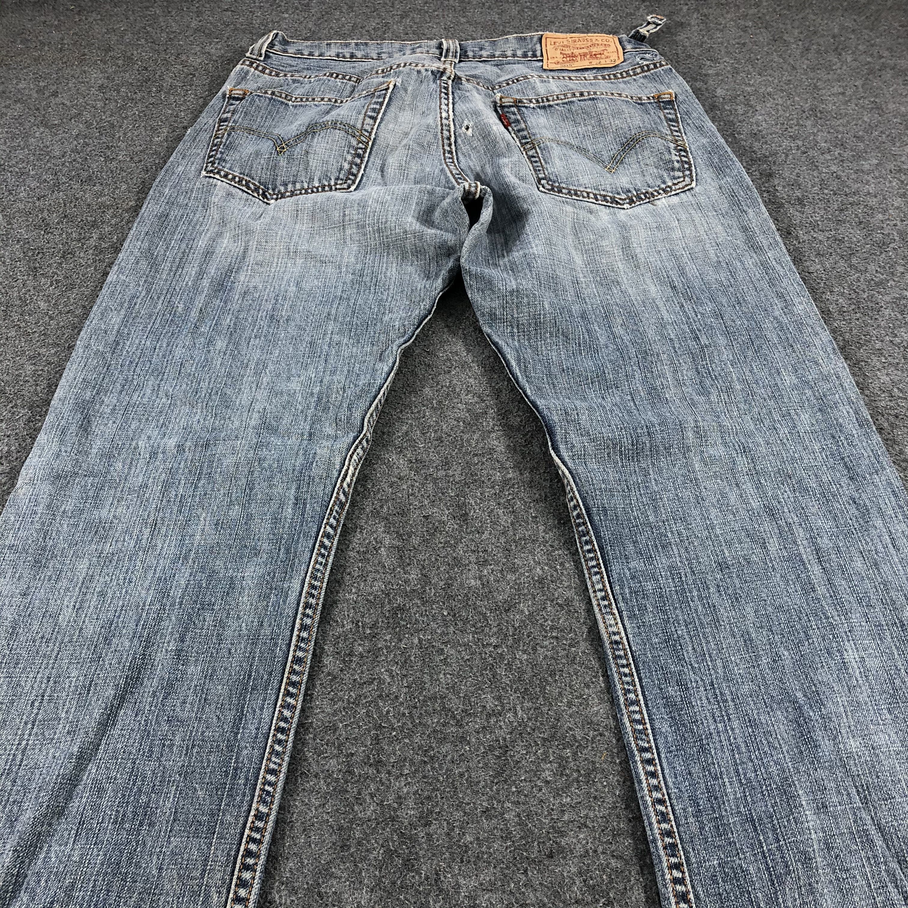 Levi's Vintage Distress Levis 505 Jeans-JM1028 Size US 32 / EU 48 - 4 Thumbnail