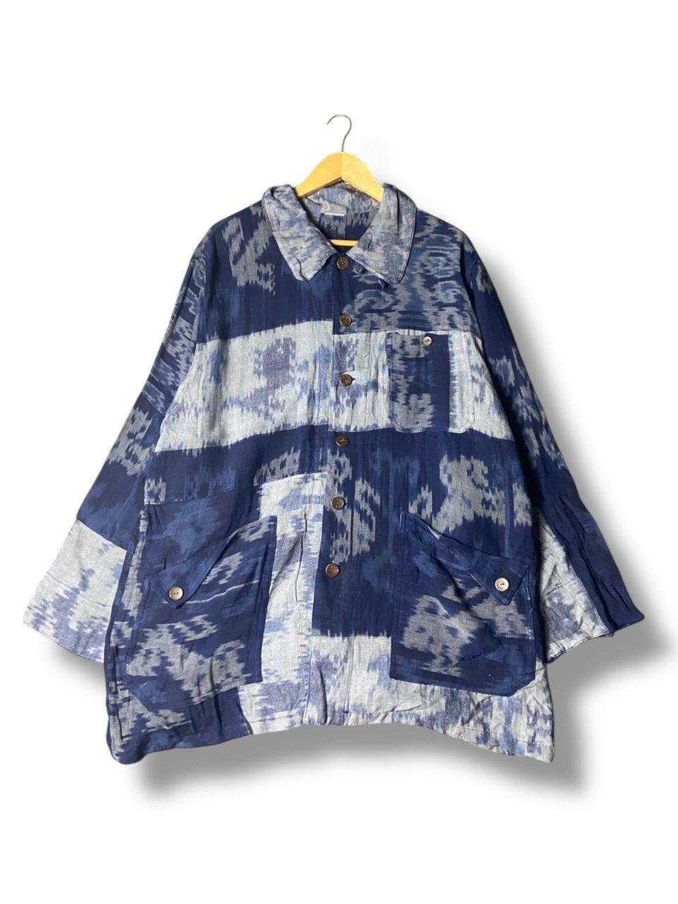 Japanese Brand Japanese Brand Patchwork Patterned Jacket (166) Size US L / EU 52-54 / 3 - 1 Thumbnail