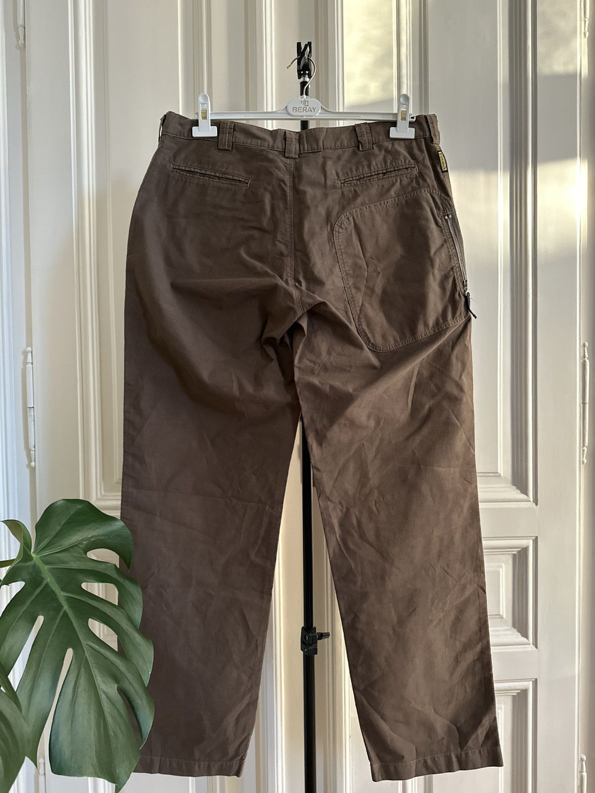 Armani Vintage Armani Jeans Collection Army Brown Baggy Cargo Pants Size US 36 / EU 52 - 4 Thumbnail