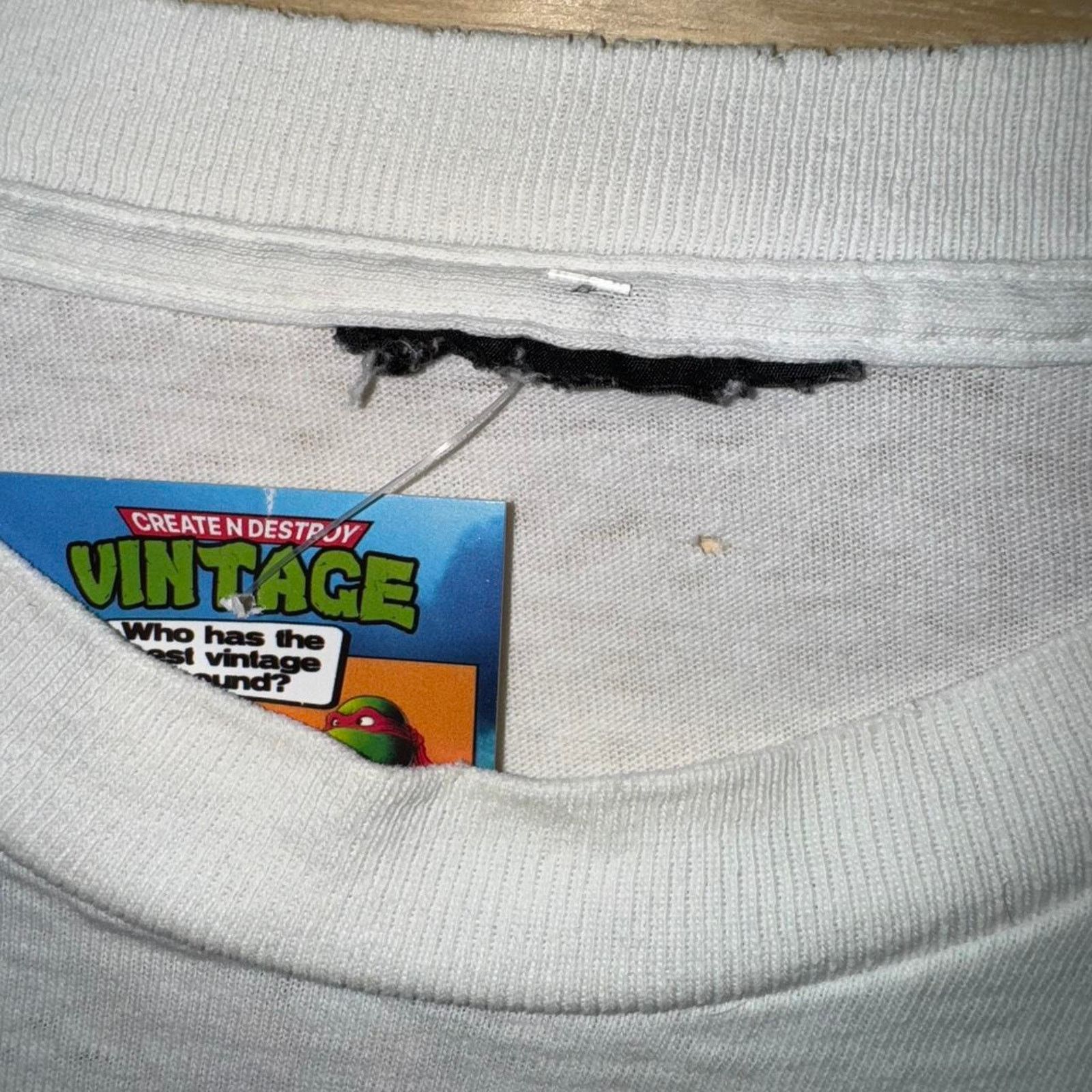 Vintage Vintage y2k you messin with me? 1990s single stitch t-shirt Size US L / EU 52-54 / 3 - 4 Thumbnail