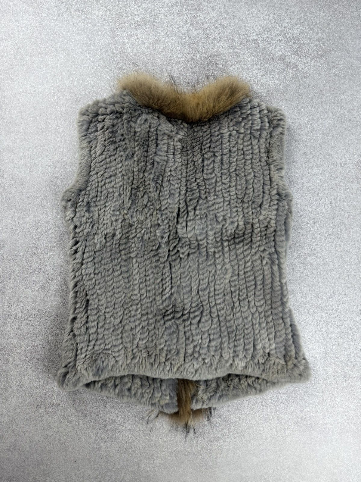 Other Hemisphere Rex Rabbit/Racoon Vest Size 36 Size XS / US 0-2 / IT 36-38 - 7 Thumbnail