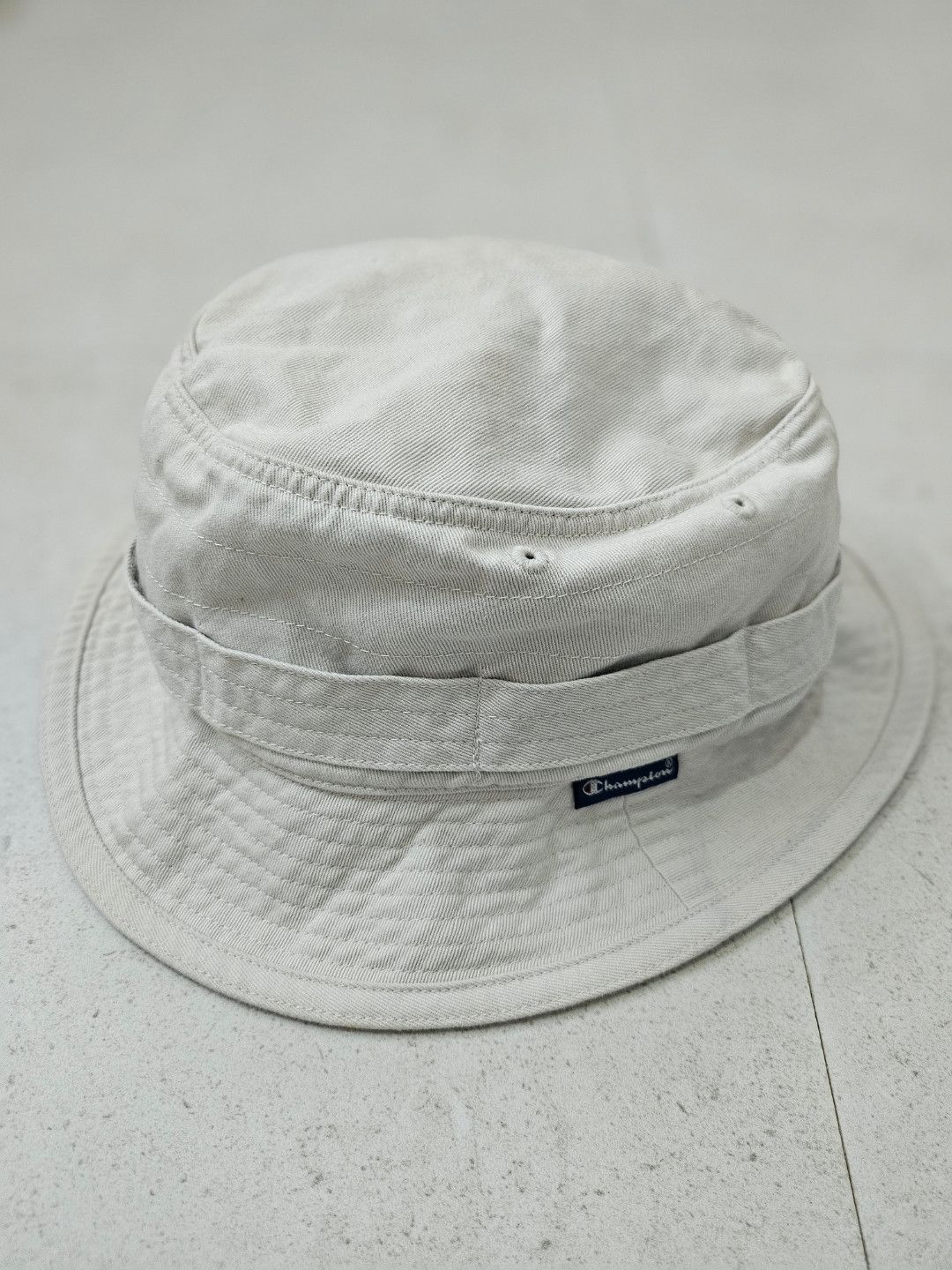 Champion Cream Bucket Hat Size ONE SIZE - 1 Thumbnail