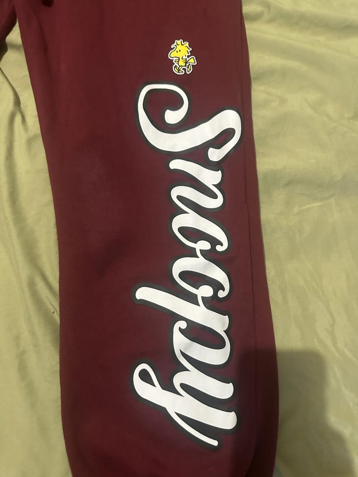 Snoop Dogg xxl snoopy joggers Burgandy 2XL Size 42" / US 20 - 2 Thumbnail