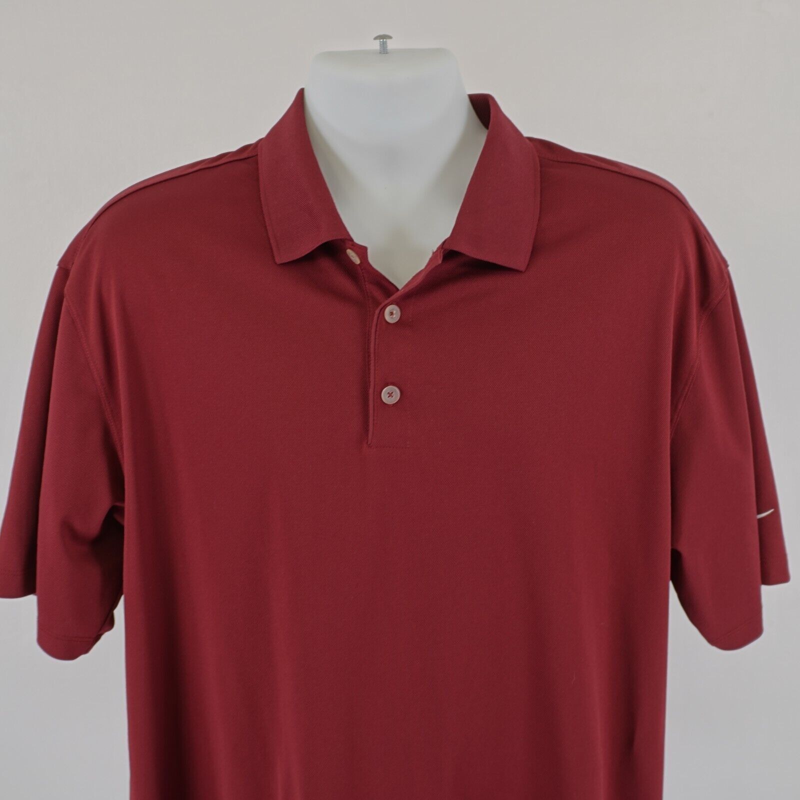 Nike Nike Golf XL Fit Dry Red Collared Polo Shirt Short Sleeve Size US XL / EU 56 / 4 - 1 Thumbnail