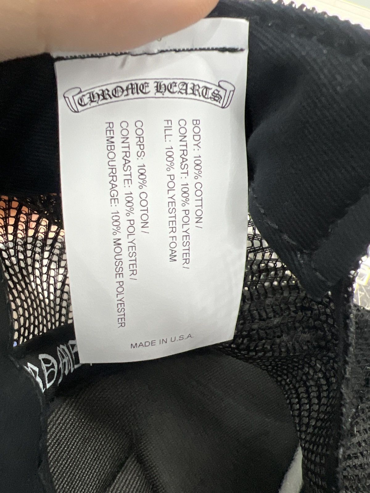 Chrome Hearts Chrome Hearts Las Vegas Hat Size ONE SIZE - 3 Thumbnail