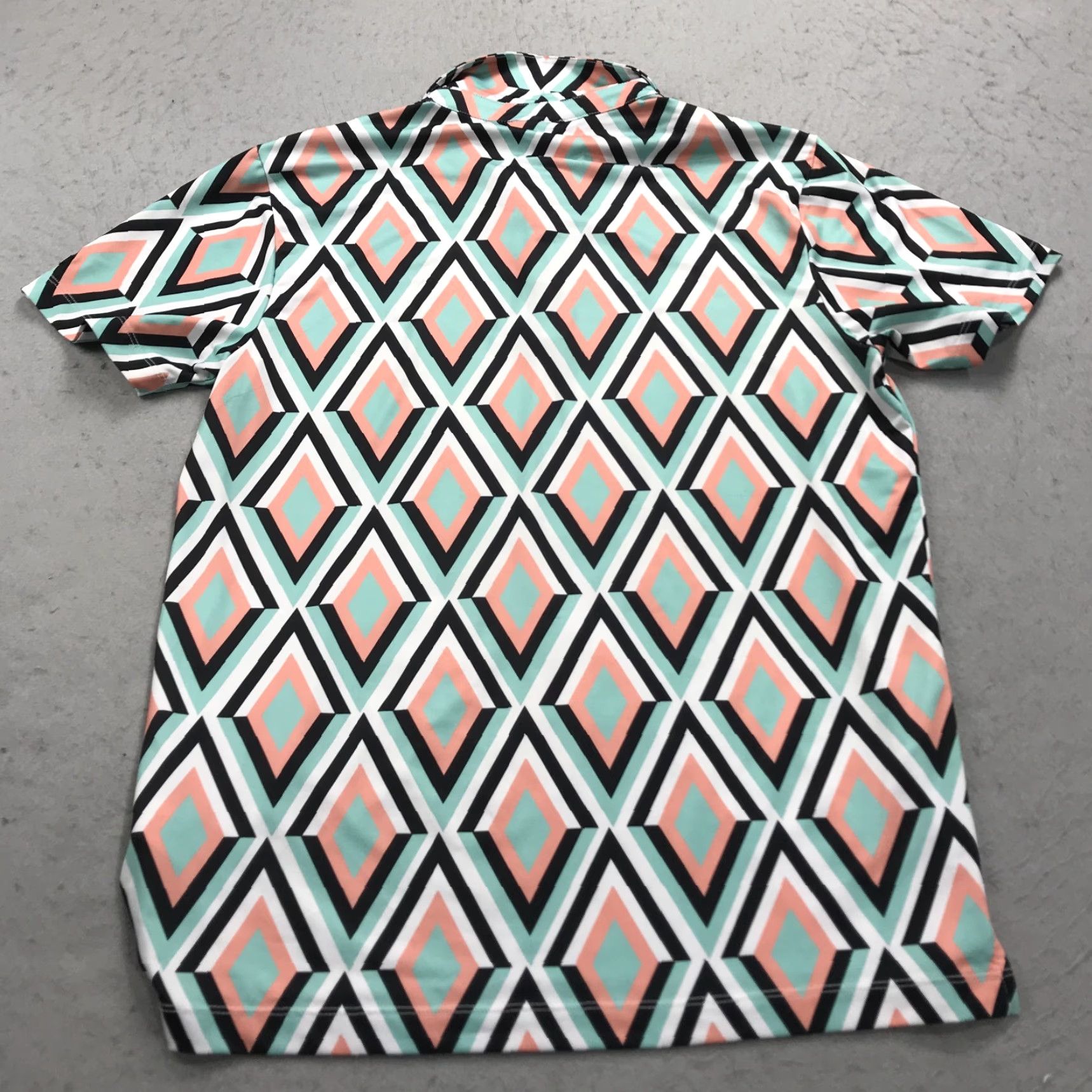 Vintage Bad Birdie Polo Shirt Mens Small Green Polo Sharp Stretch Golf Performance Summer Size US S / EU 44-46 / 1 - 6 Thumbnail