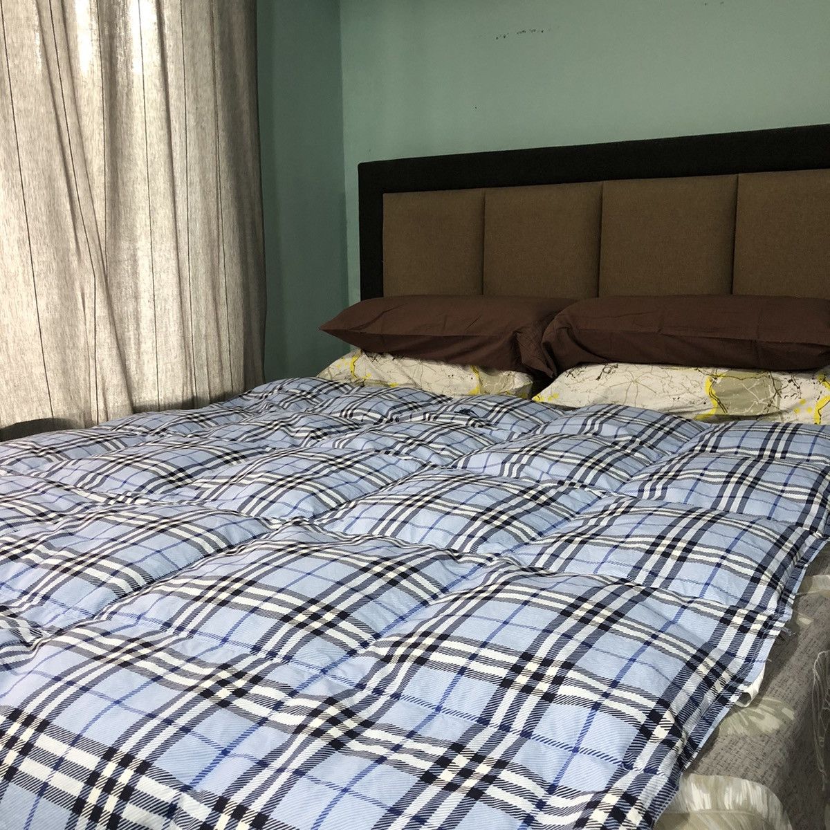 Burberry Burberry Goose Feather Blanket 150cm x 210cm Made In Japan Size ONE SIZE - 3 Thumbnail