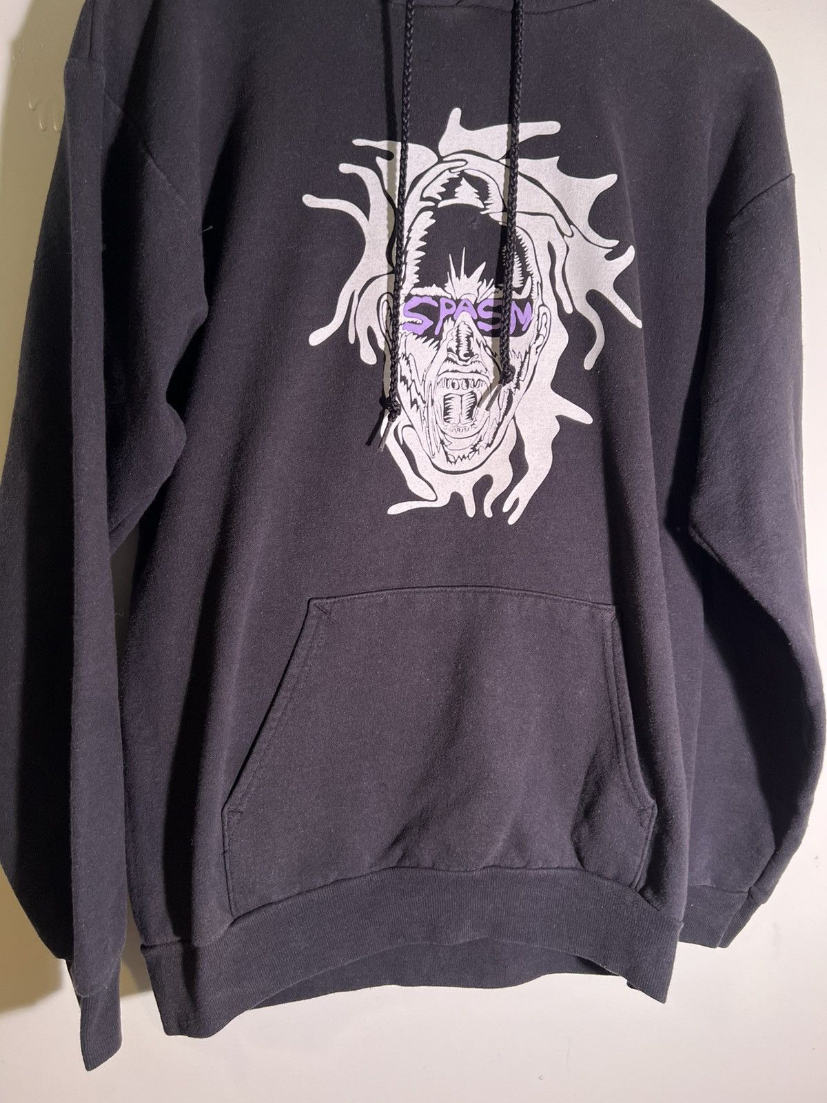 Vintage Y2K 2000’s VTG Vintage SPASM YMCA Pasadena Goth Emo Hoodie Size US S / EU 44-46 / 1 - 3 Thumbnail