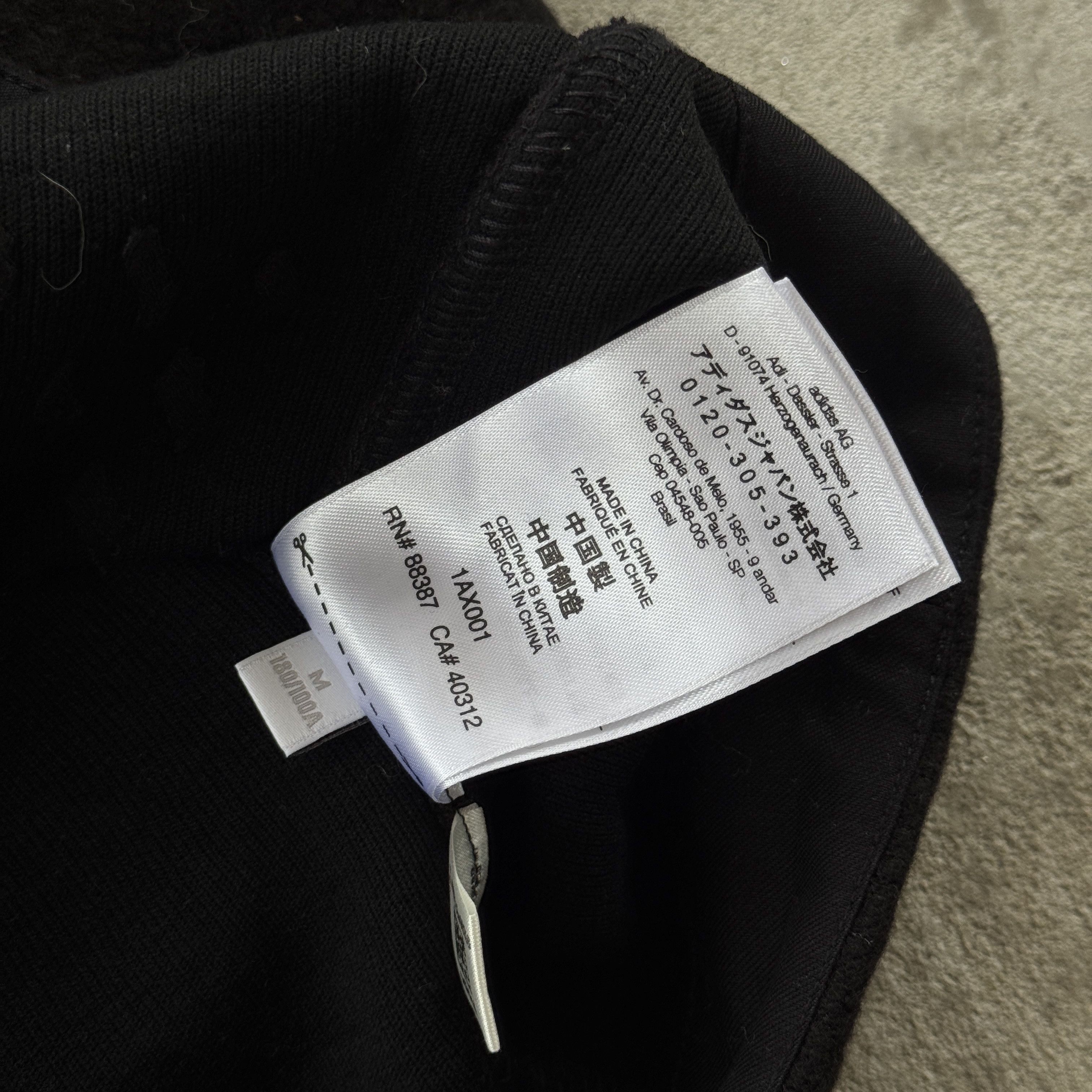 Adidas × Y-3 Adidas Y-3 Yohji Yamamoto Sleeve Patch Sweatshirt Black M Size US M / EU 48-50 / 2 - 11 Thumbnail