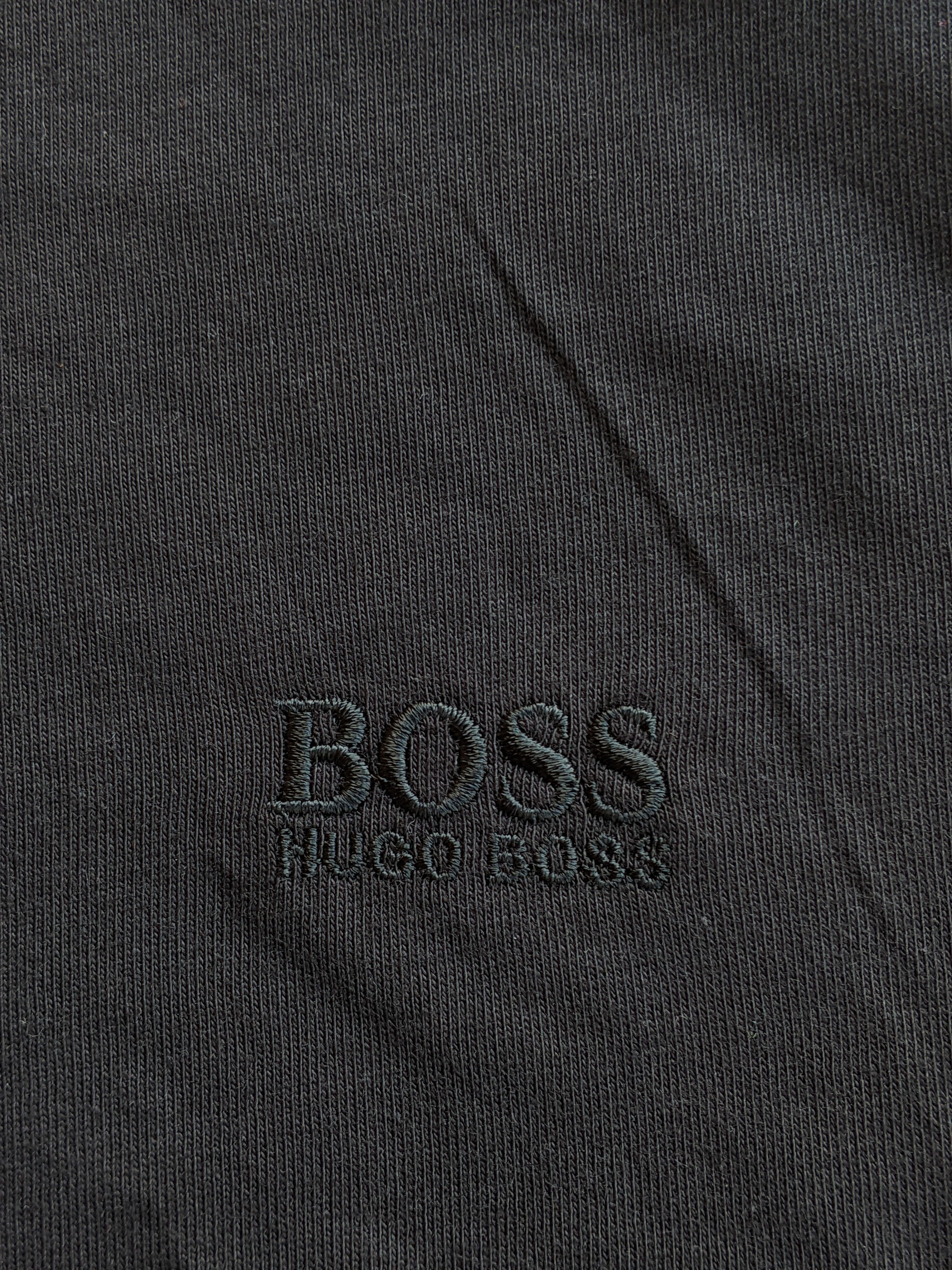 Hugo × Hugo Boss × Japanese Brand Hugo Boss Basic Cotton Black Tshirt Classic rn 3p co Size L Size US L / EU 52-54 / 3 - 4 Thumbnail