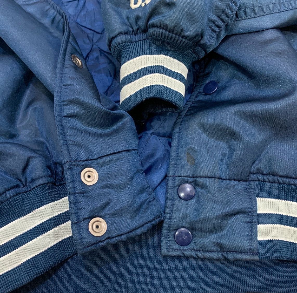 Vintage VINTAGE GEORGETOW HOYAS UNIVERSITY VARSITY JACKET BASKETBALL Size US L / EU 52-54 / 3 - 15 Thumbnail