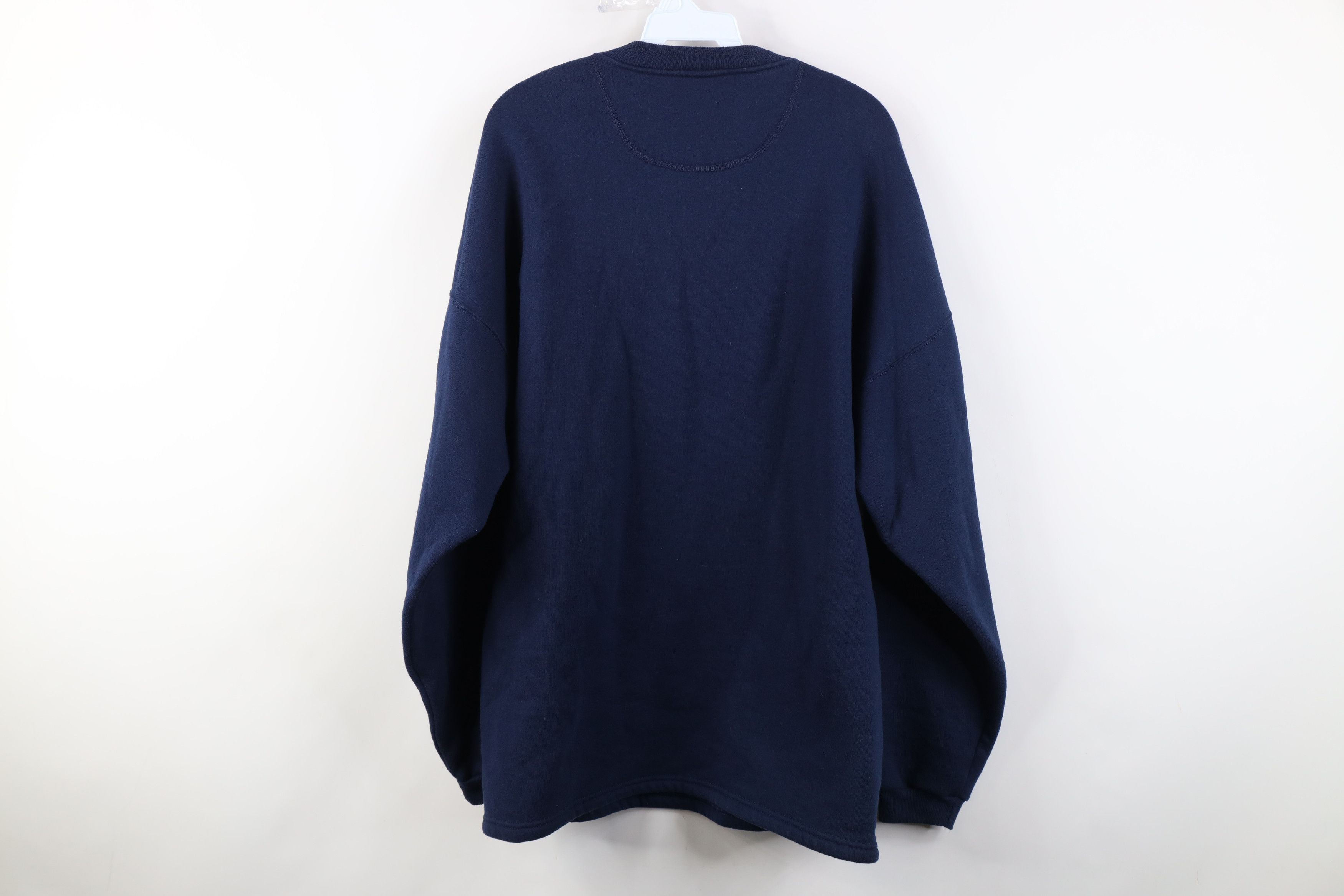 Russell Athletic Vintage 90s Russell Athletic Henley Sweatshirt Blue USA Size US L / EU 52-54 / 3 - 10 Thumbnail