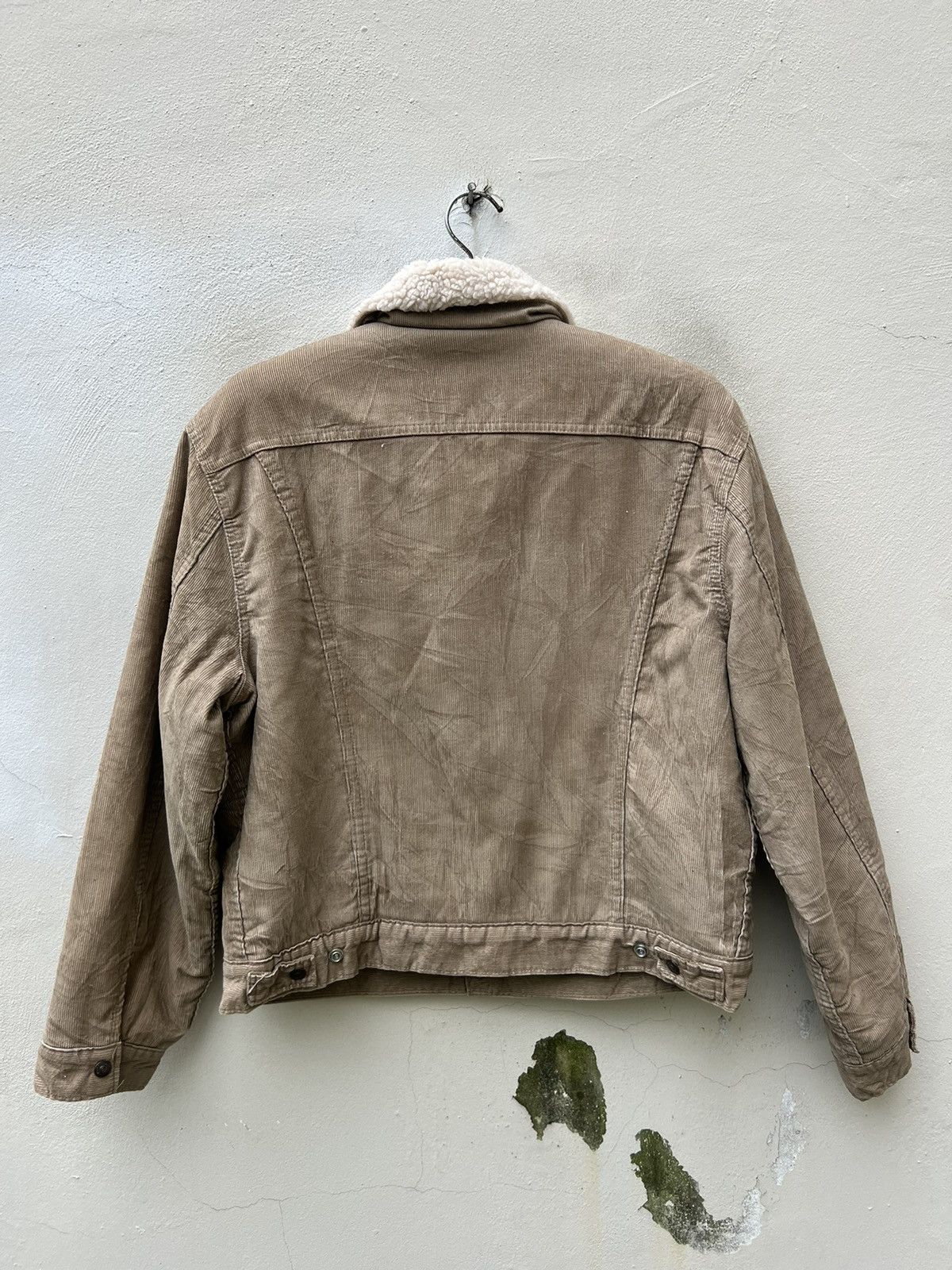 Levi's Vintage 80s Levi’s Sherpa Lined Corduroy Trucker Jacket Size US XL / EU 56 / 4 - 12 Thumbnail