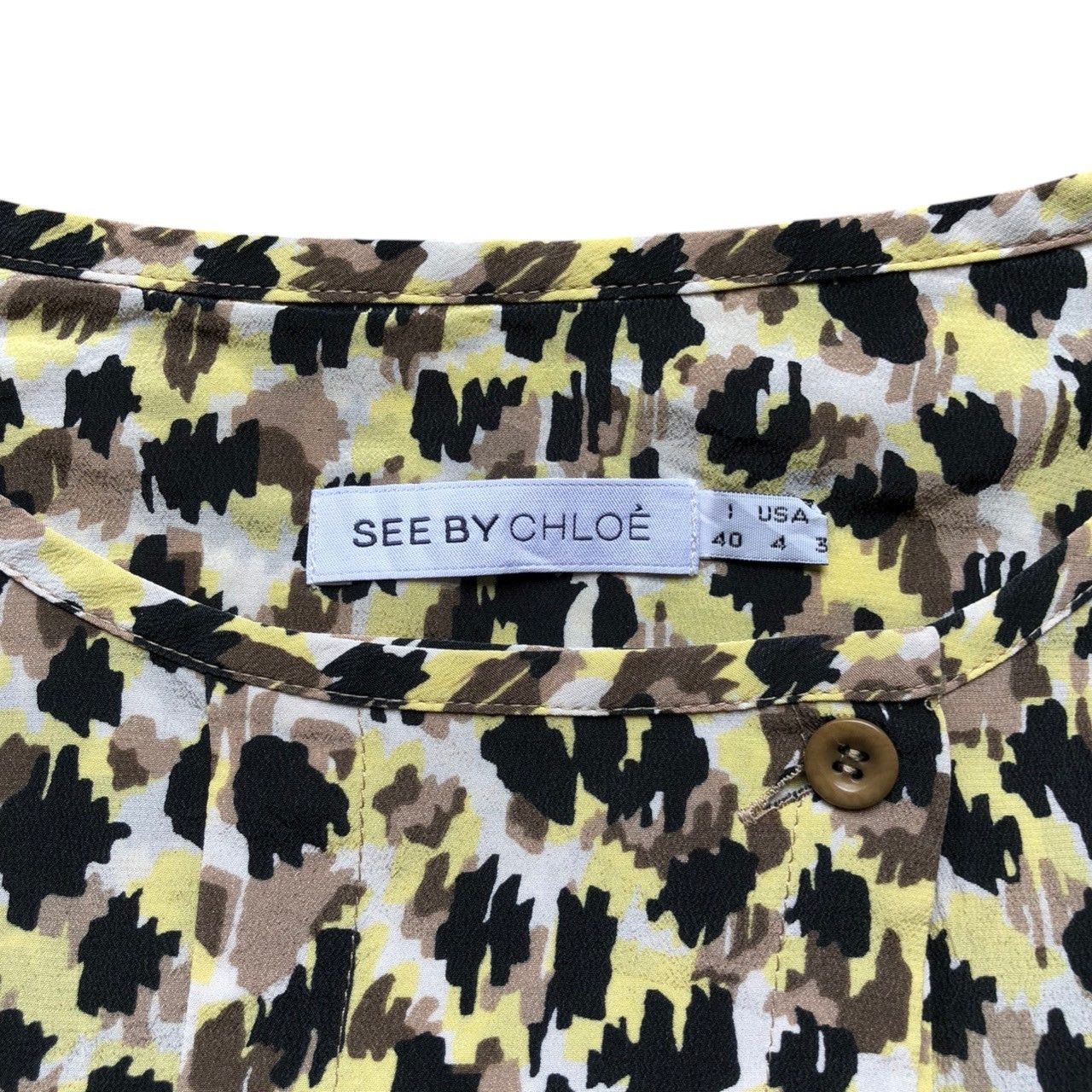 See by Chloe Vintage See by Chloe Silk Blouse Size S / US 4 / IT 40 - 6 Thumbnail