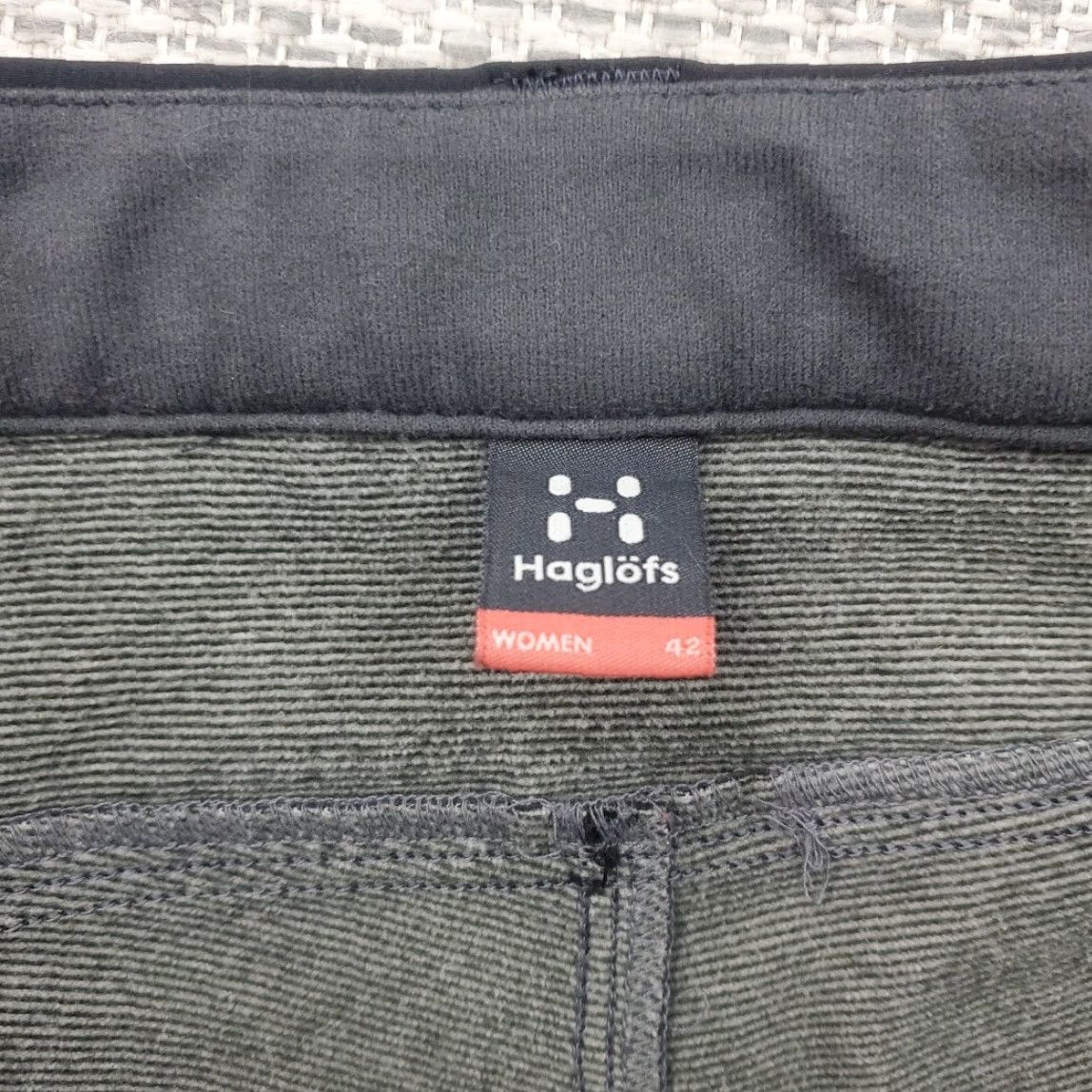 Vintage Haglofs Outdoor Trekking Cargo Pants Trousers Size 12-36X34 Dark Gray Stretch - Women - Regular - Pants - Gray - 12 - Outdoor - Hiking - Activewear Size 34" / US 12 / IT 48 - 7 Thumbnail