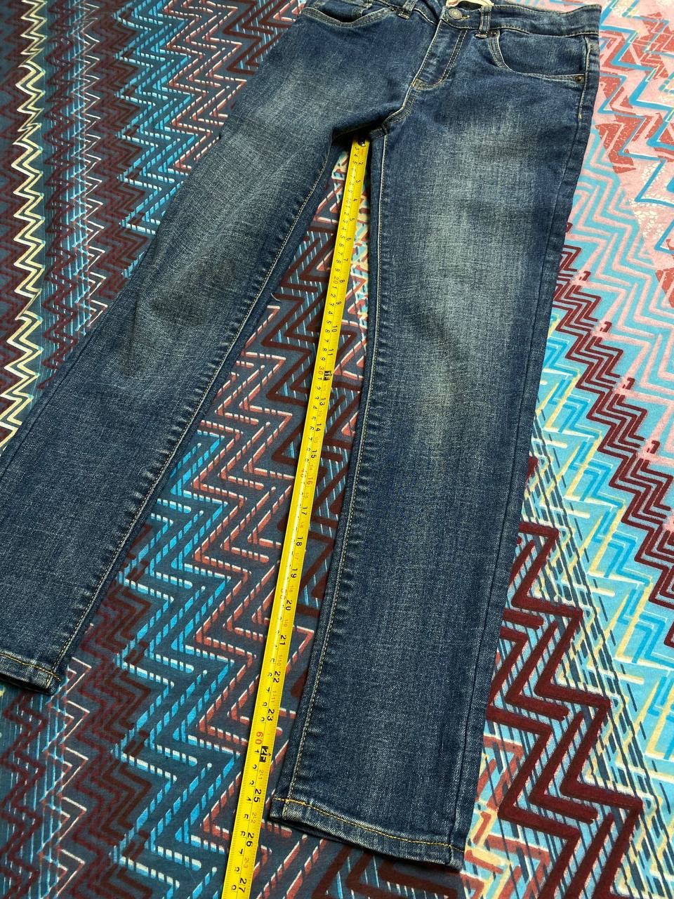 Levi's × Vintage Levi's 721 High Rise Skinny Cropped Denim Jeans Size 25" / US 0 / IT 36 - 7 Thumbnail