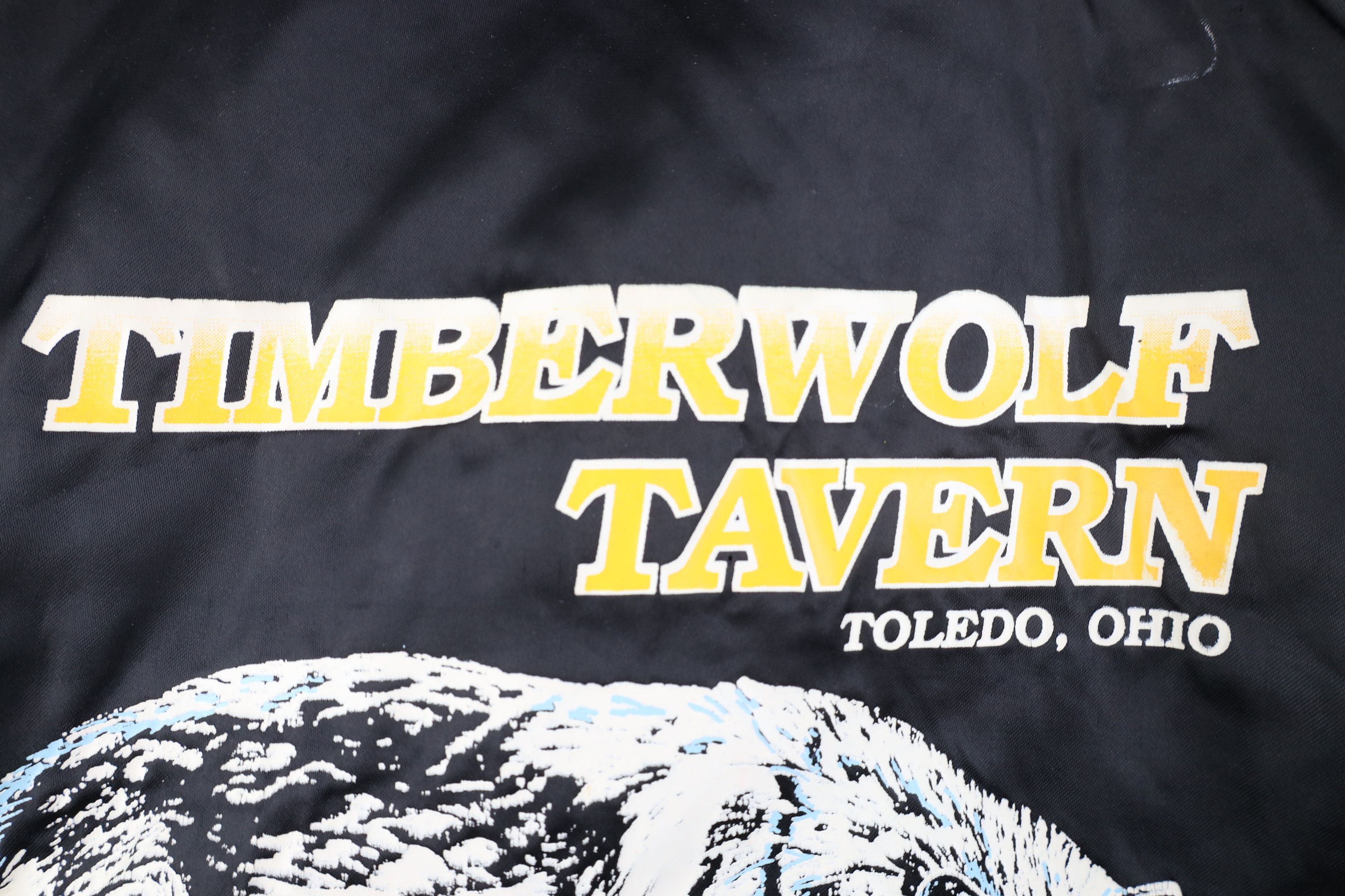 Vintage Vintage 80s Tavern Toledo Ohio Wolf Satin Bomber Jacket USA Size US XXL / EU 58 / 5 - 13 Thumbnail