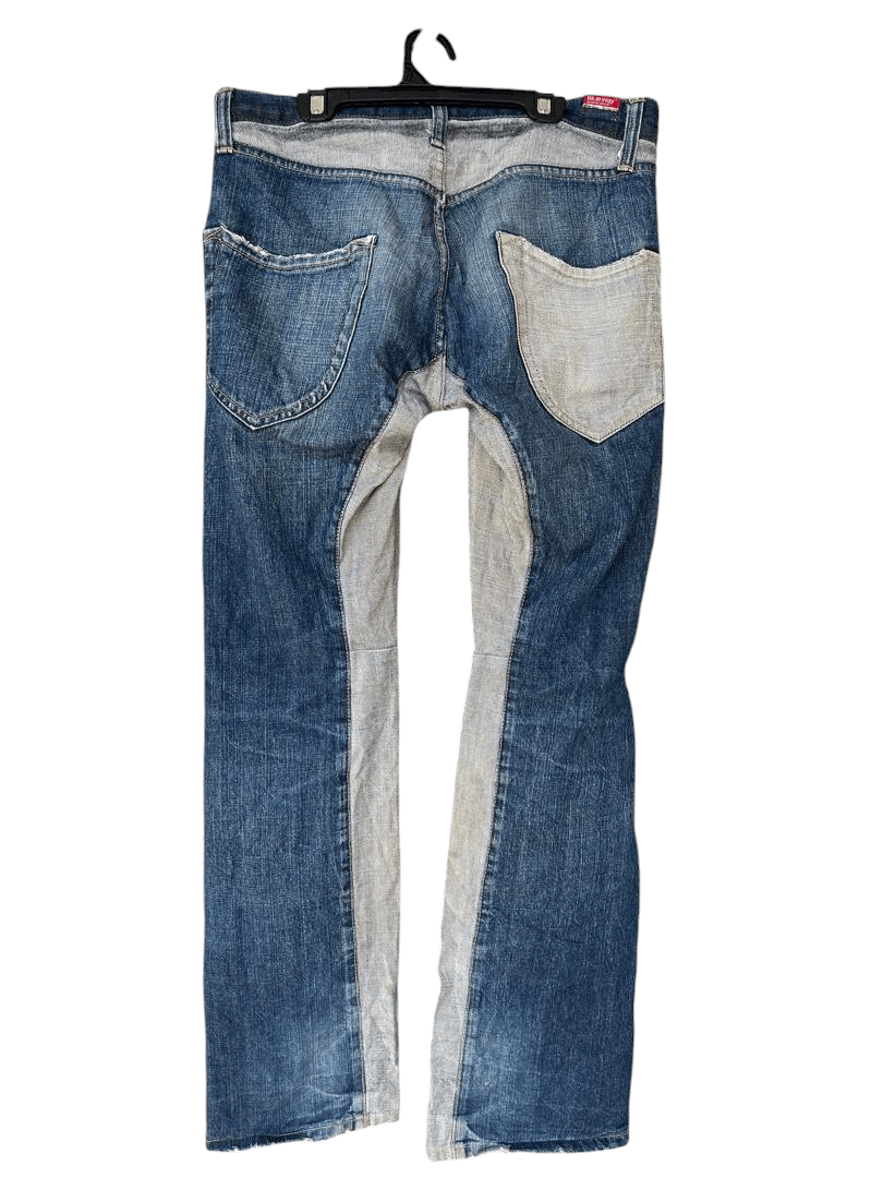 Japanese Brand × Vintage 🔥 RARE!! BLUE WAY MODERN VINTAGE DENIM JEAN Size US 33 - 1 Thumbnail