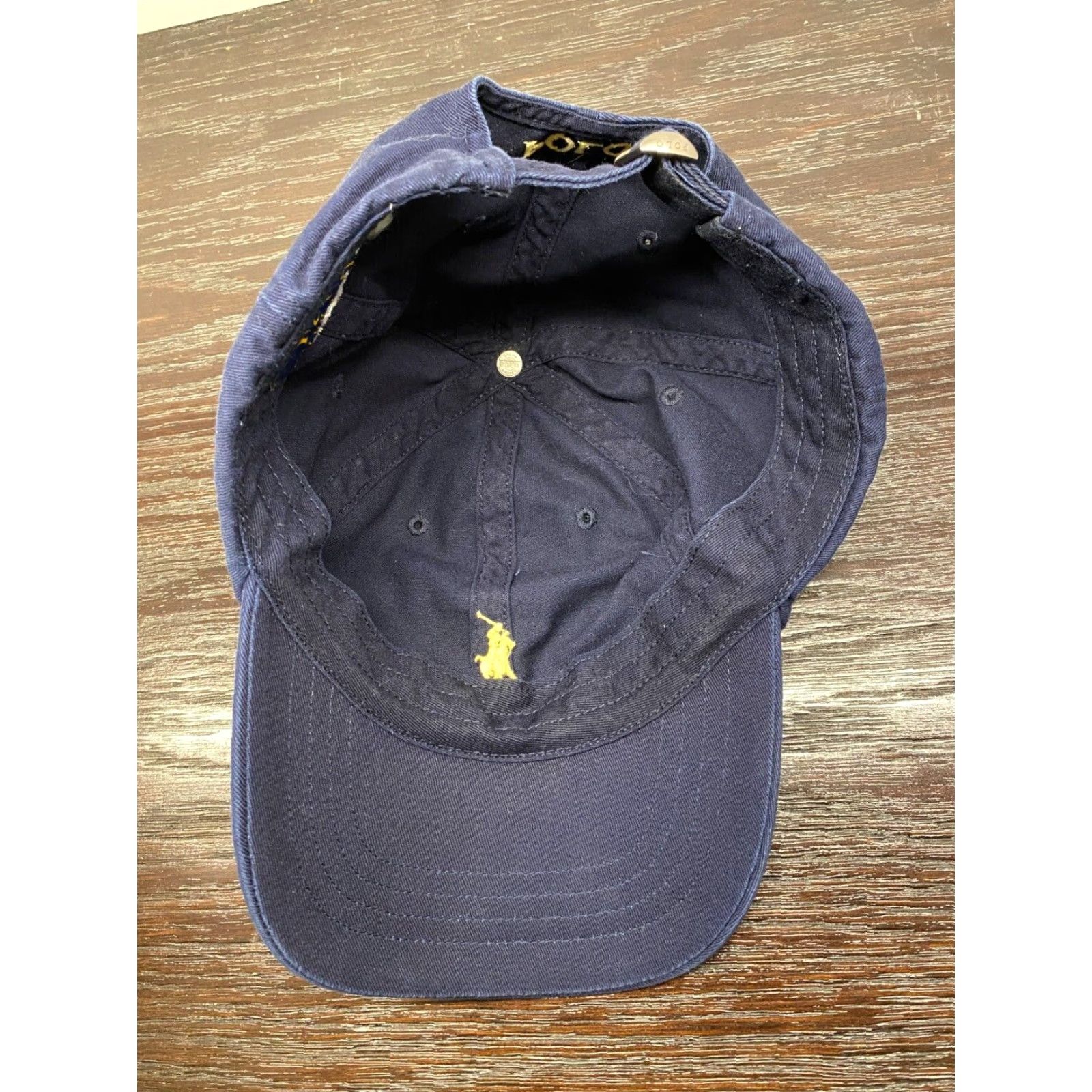 Polo Ralph Lauren VINTAGE Polo Ralph Lauren Baseball Cap Mens One Size Blue Twill Adjustable Strapback Classic Preppy Size US M / EU 48-50 / 2 - 5 Thumbnail