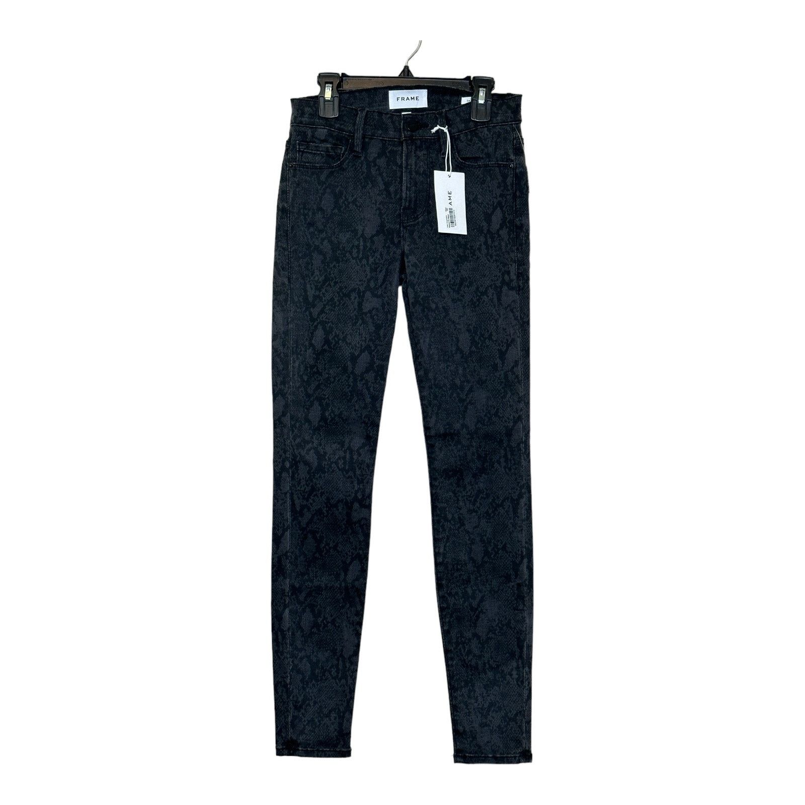 Frame Frame Le Skinny De Jeanne Python Skinny Jeans size 26 - 2 Size 26" / US 2 / IT 38 - 13 Thumbnail
