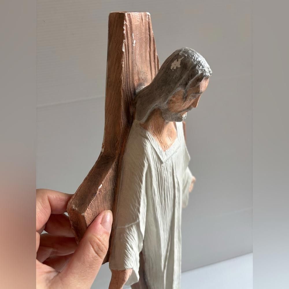 Designer Large Vintage Crucifix Cross Jesus King Risen Robed Size ONE SIZE - 3 Thumbnail