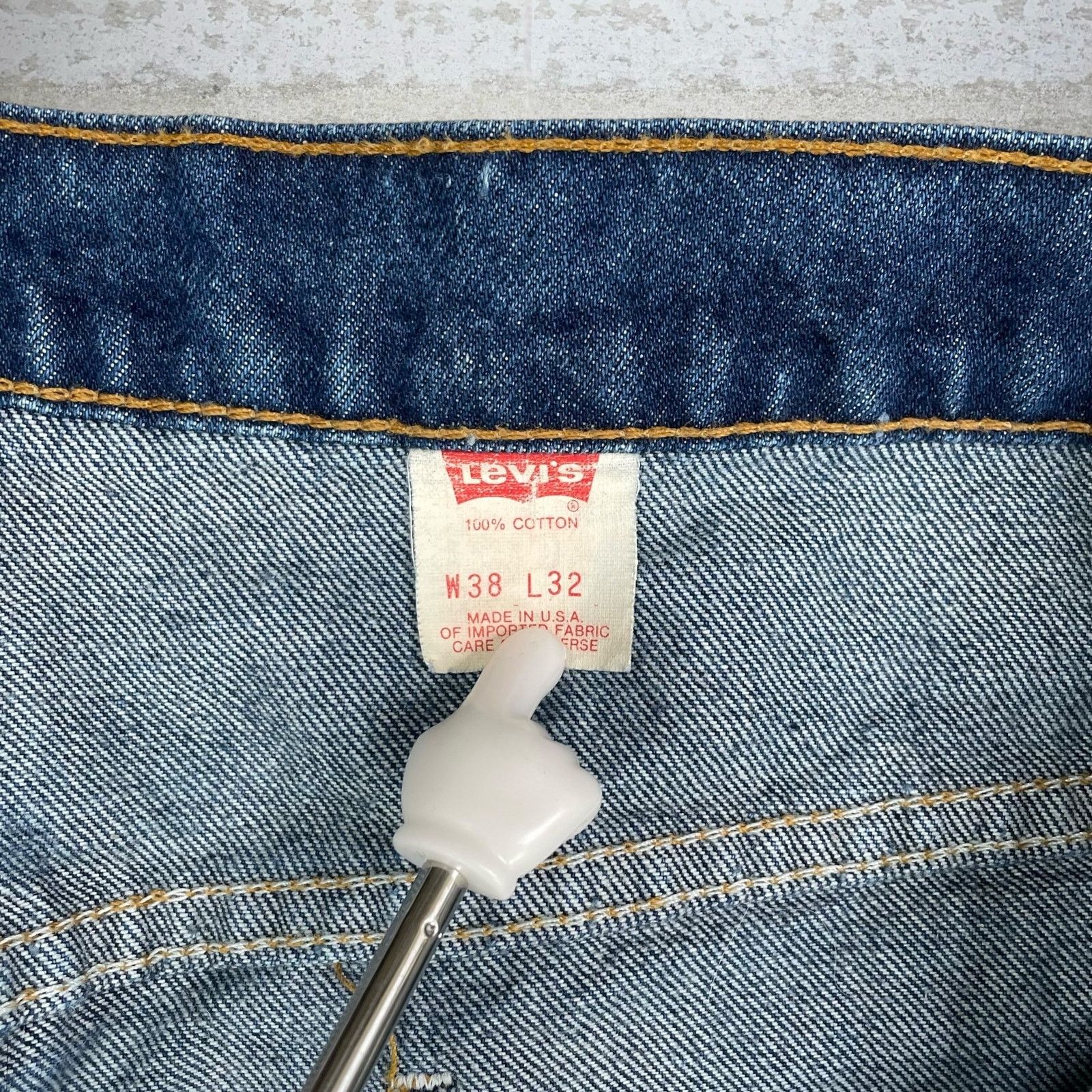 Levi's Vintage 90s Levis Jeans 517 38x30 Bootcut Flare Dark Wash Size US 38 / EU 54 - 5 Thumbnail
