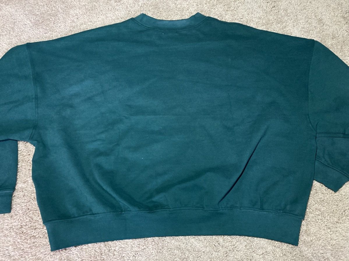 Willy Chavarria Willy Chavarria Cropped Boxy Sweatshirt Forest Green M 2020 Size US M / EU 48-50 / 2 - 8 Thumbnail