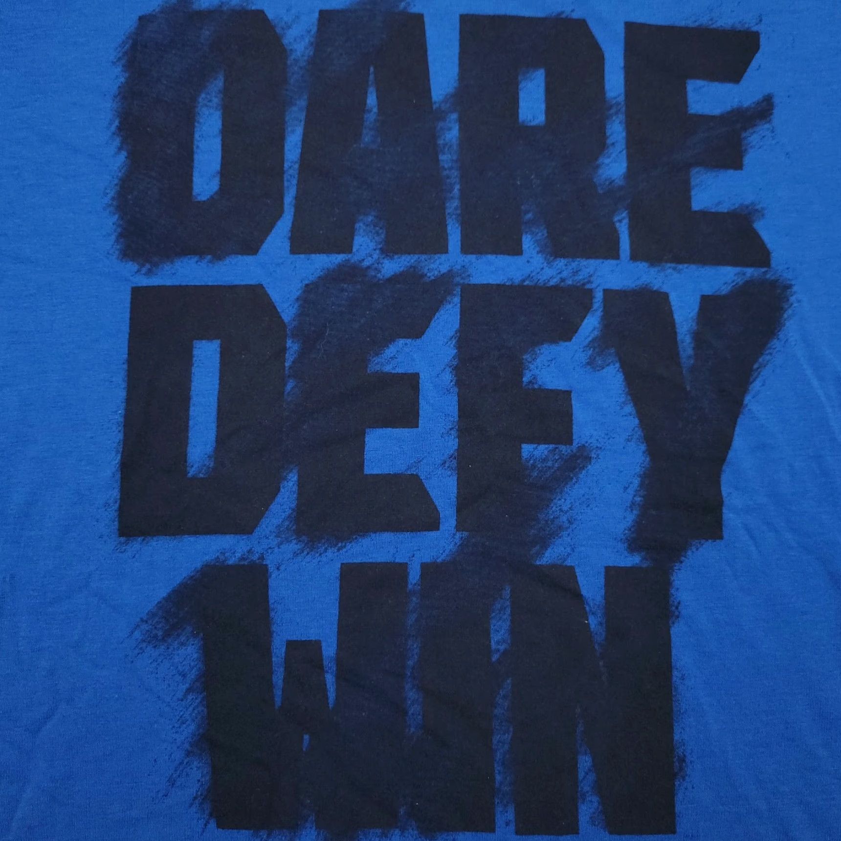 Adidas adidas Dare Defy Win Graphic T-Shirt Blue Adult XL Short Sleeve Mens Size US XL / EU 56 / 4 - 2 Thumbnail