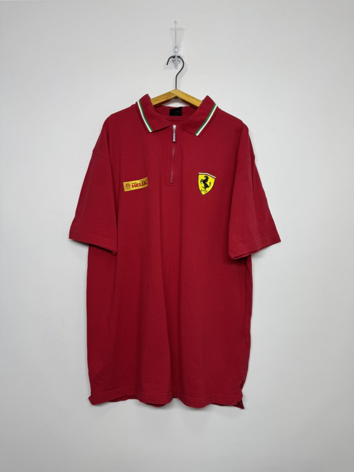 Ferrari Vintage Ferrari 90s Racing Polo Tee Motorsport F1 Rare Hype Size US XL / EU 56 / 4 - 4 Thumbnail