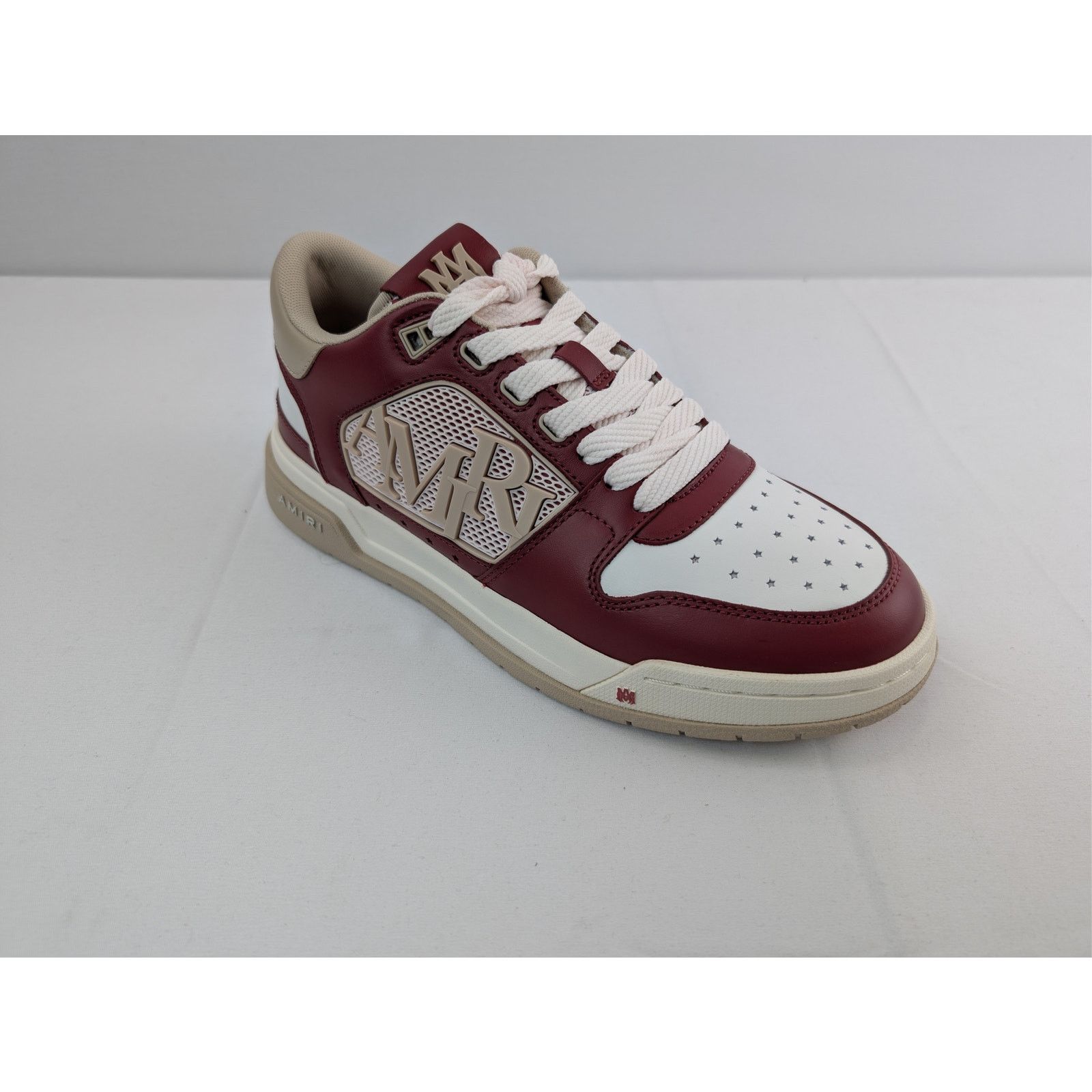 Amiri o1rshd1 Classic Low-Top Sneakers in Deep Red Size US 10 / EU 43 - 3 Thumbnail