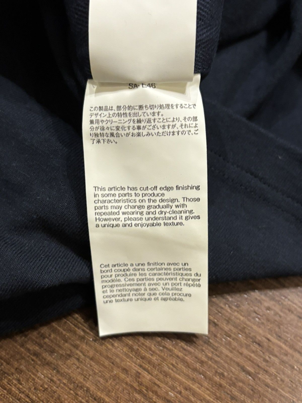 Sacai Sacai Bandana Sleeve LS Size US XL / EU 56 / 4 - 6 Thumbnail
