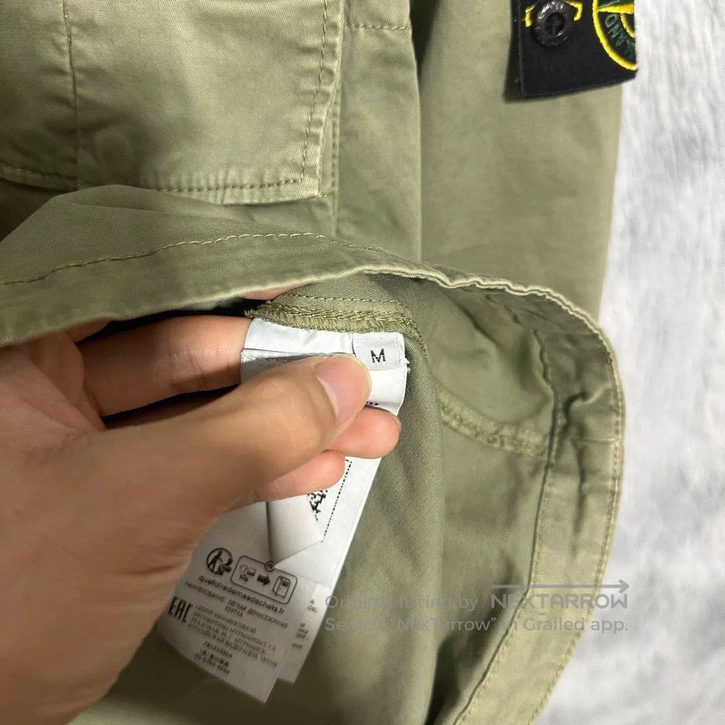 Stone Island Stone Island 23SS Washed Cargo Jacket. Size US M / EU 48-50 / 2 - 5 Thumbnail