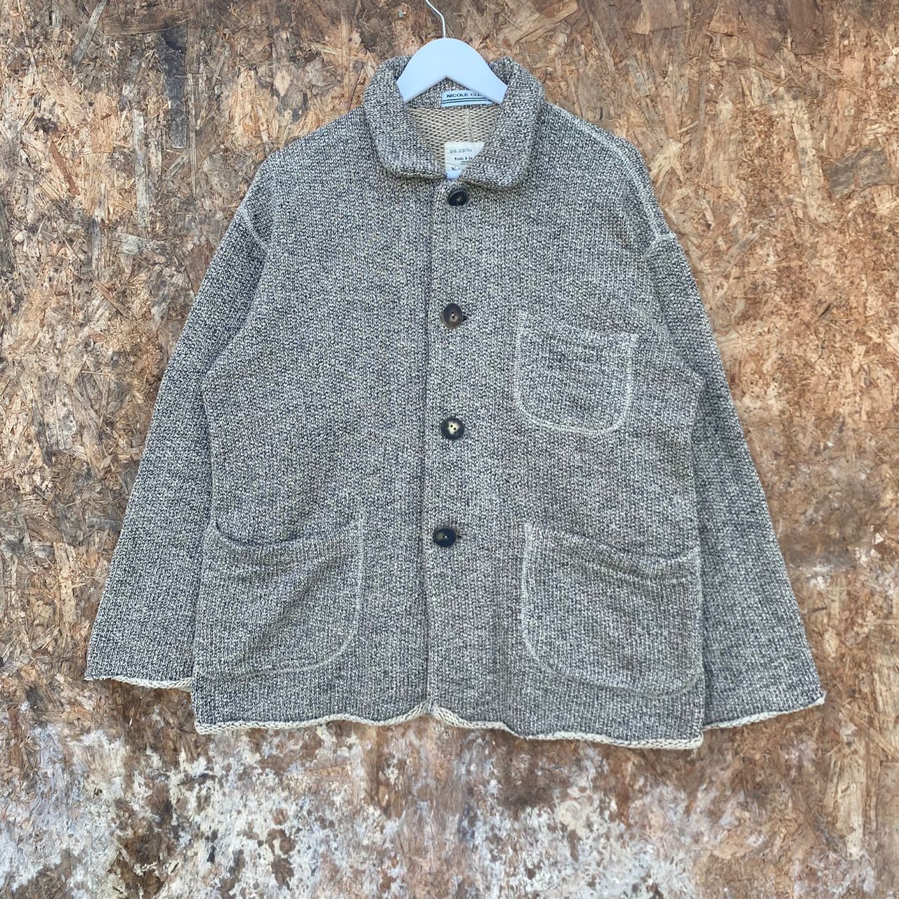 Nicole Club Vintage Nicole Club Dept Kagumi Knitwear Jacket Size US M / EU 48-50 / 2 - 1 Thumbnail