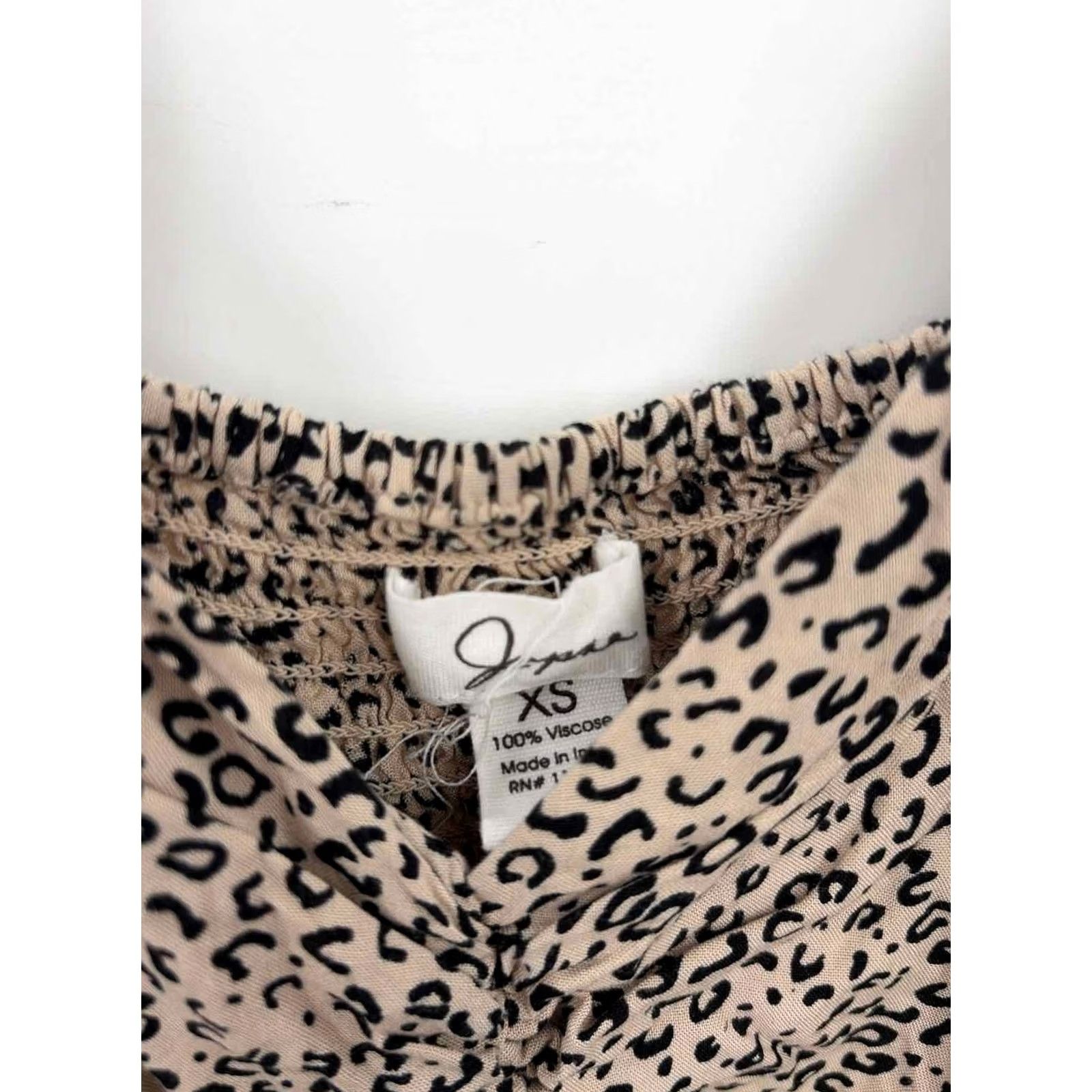 Vintage Japna Blouse Tan XS Regular Women Men? Size XS / US 0-2 / IT 36-38 - 3 Thumbnail
