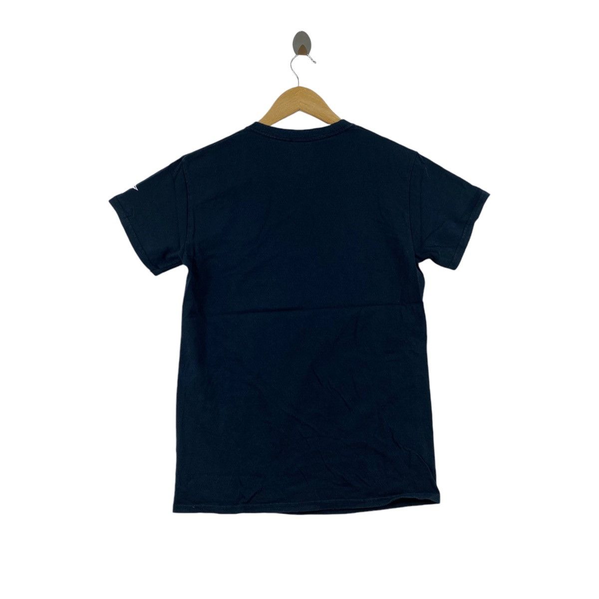 Japanese Brand DEVILUSE Japanese Brand Logo Print Navy Short Sleeve Shirt Size US S / EU 44-46 / 1 - 4 Thumbnail