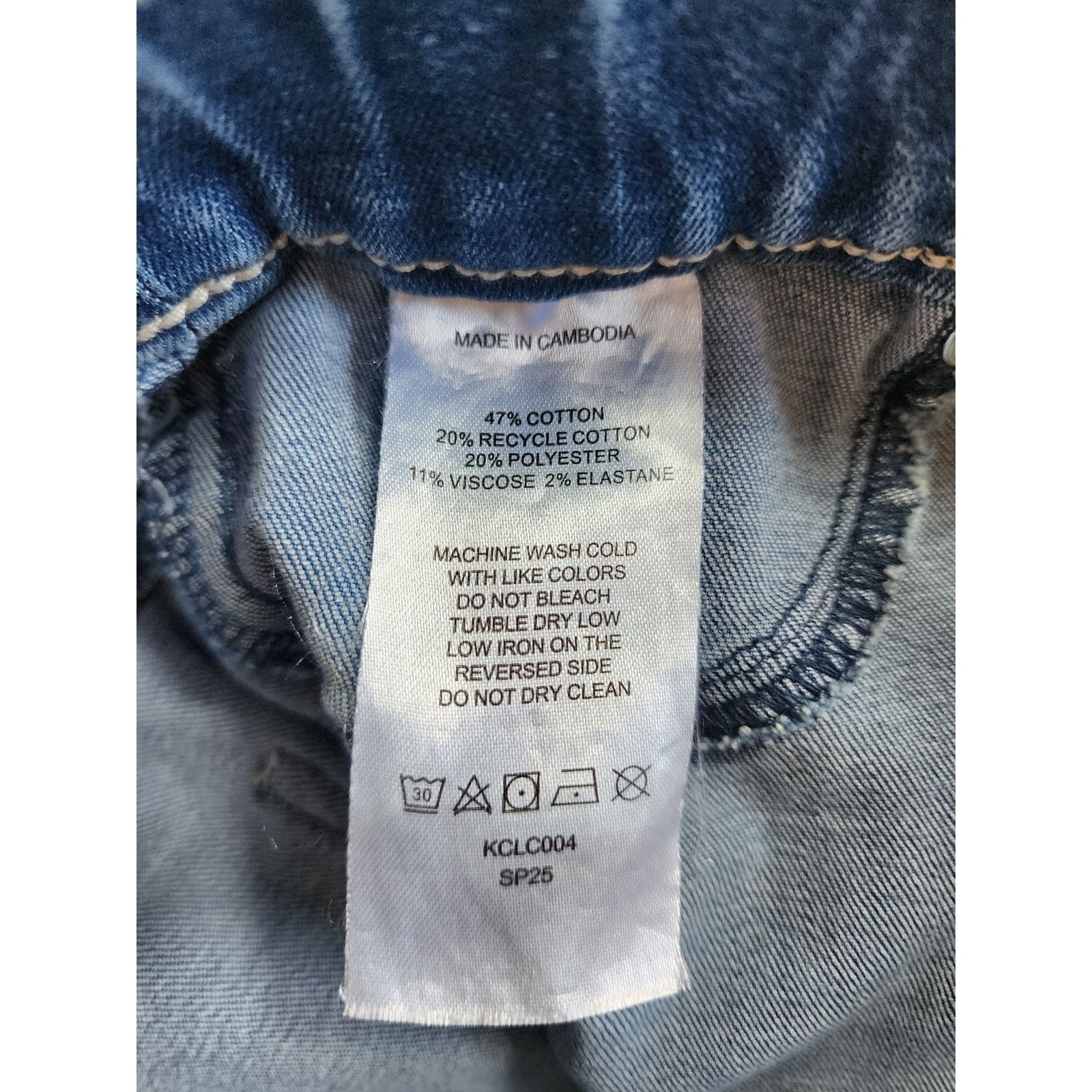 Quince Quince Nina Pull-On Stretch Flare Jeans Small Laguna Blue Size 28" / US 6 / IT 42 - 4 Thumbnail