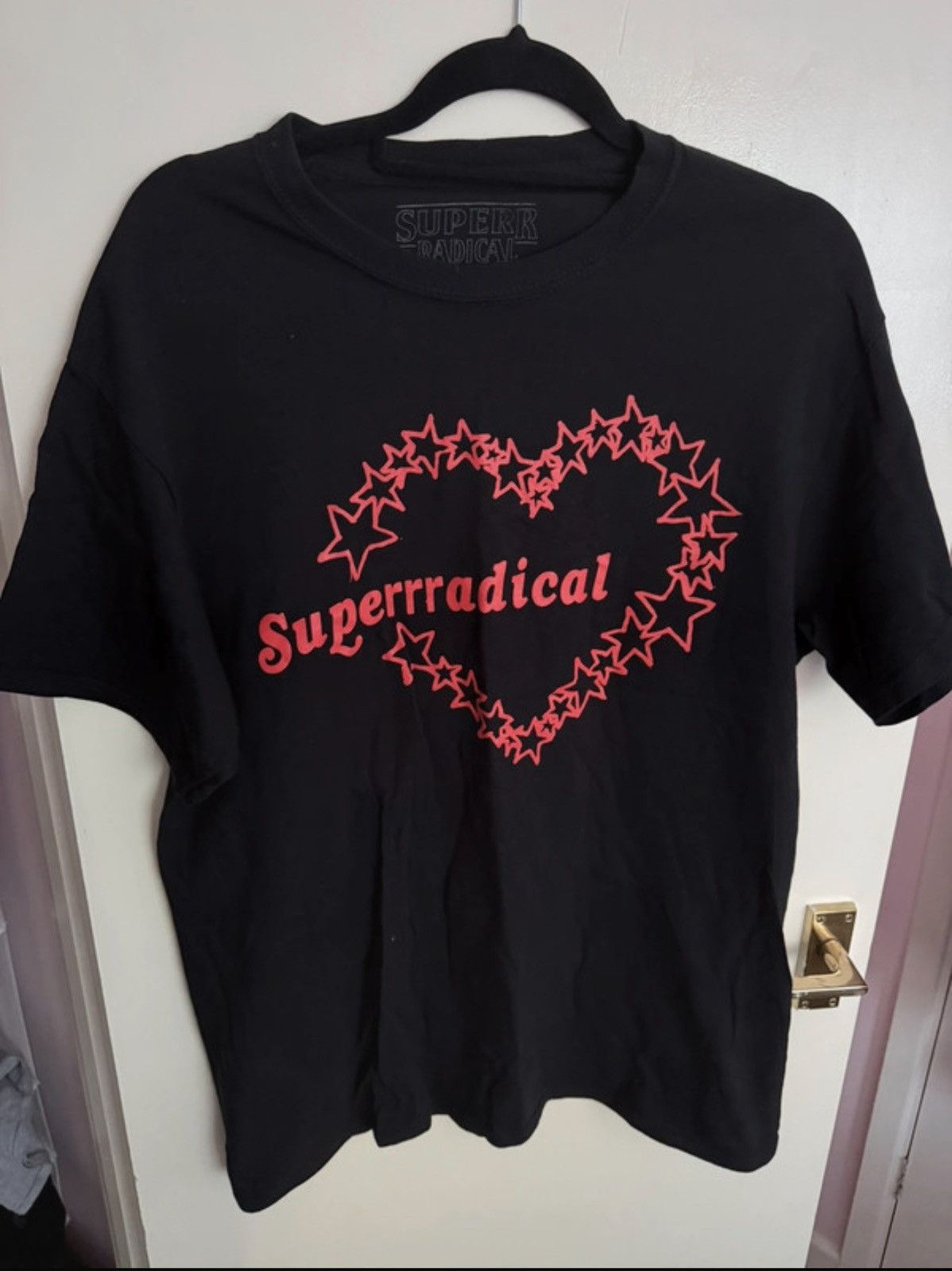 Superrradical Superrradical Red Heart Print Tee Size US L / EU 52-54 / 3 - 1 Thumbnail