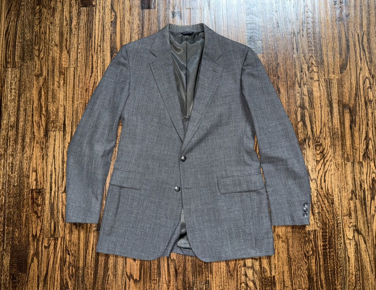 Dillard's Dillards Tailored Vintage 2pc Suit Jacket & Pant Set ~44L Size 44L - 2 Thumbnail
