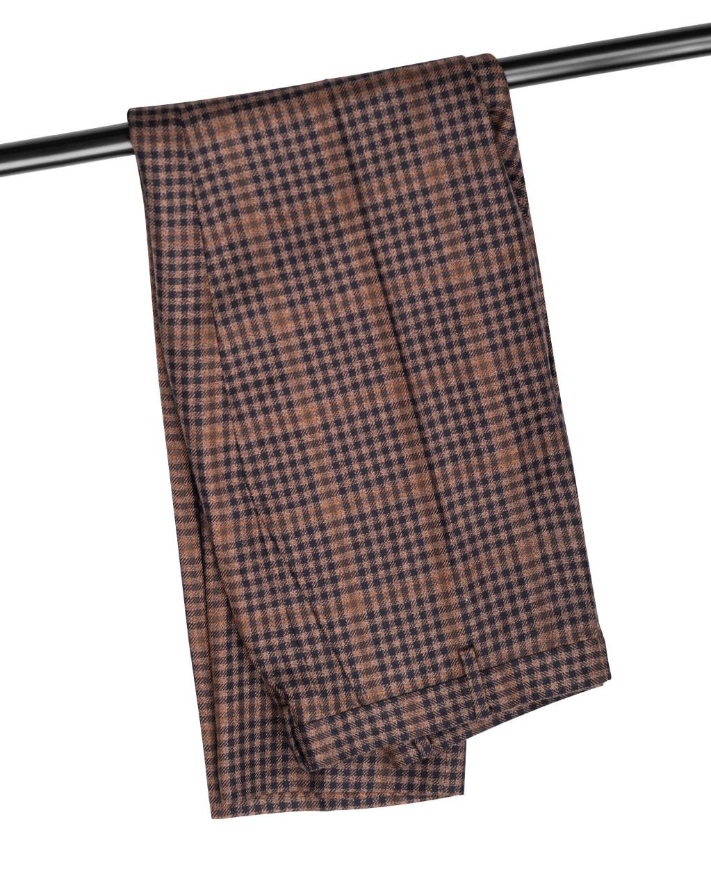 DRIES VAN NOTEN checked wool trousers / pants