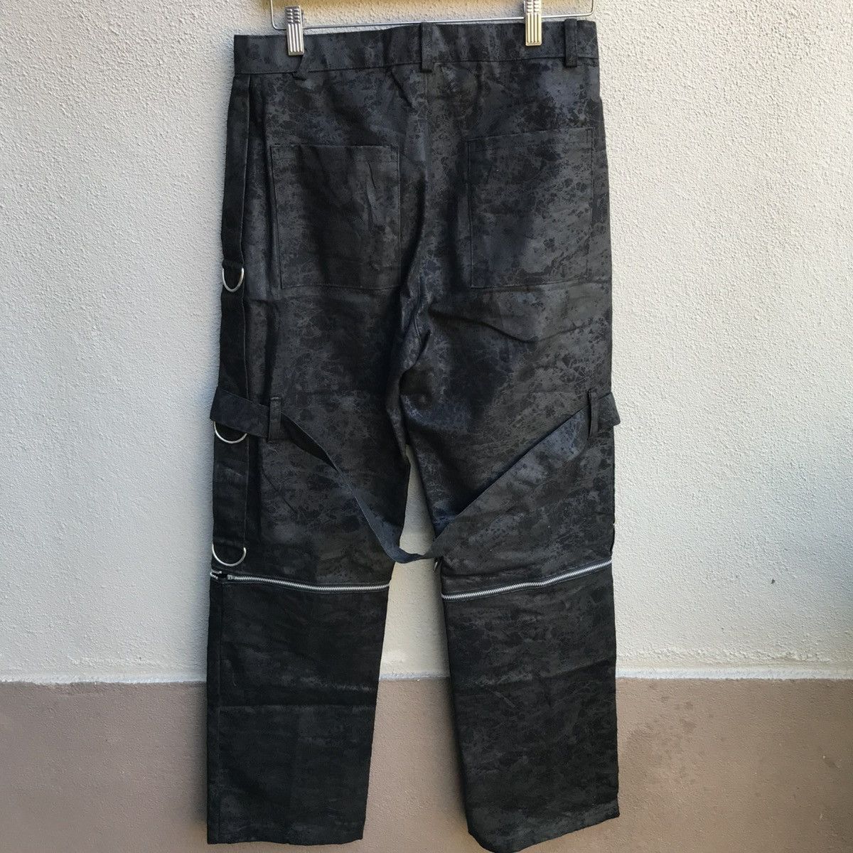Japanese Brand JAPANESE punk bondage pants tactical Size US 33 - 2 Thumbnail