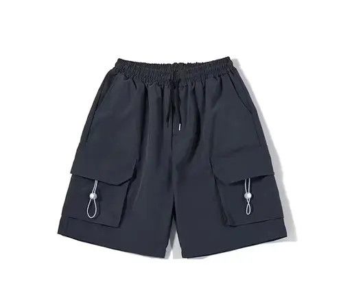 Japanese Brand 21SS Indigo Union Japan Blue Worker Cargo Shorts Size US 33 - 1 Thumbnail
