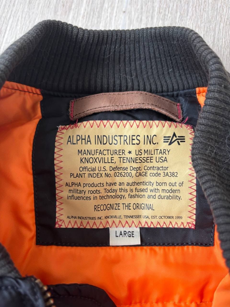 Alpha Industries Alpha Industries bomber jacket rare Size US M / EU 48-50 / 2 - 5 Thumbnail