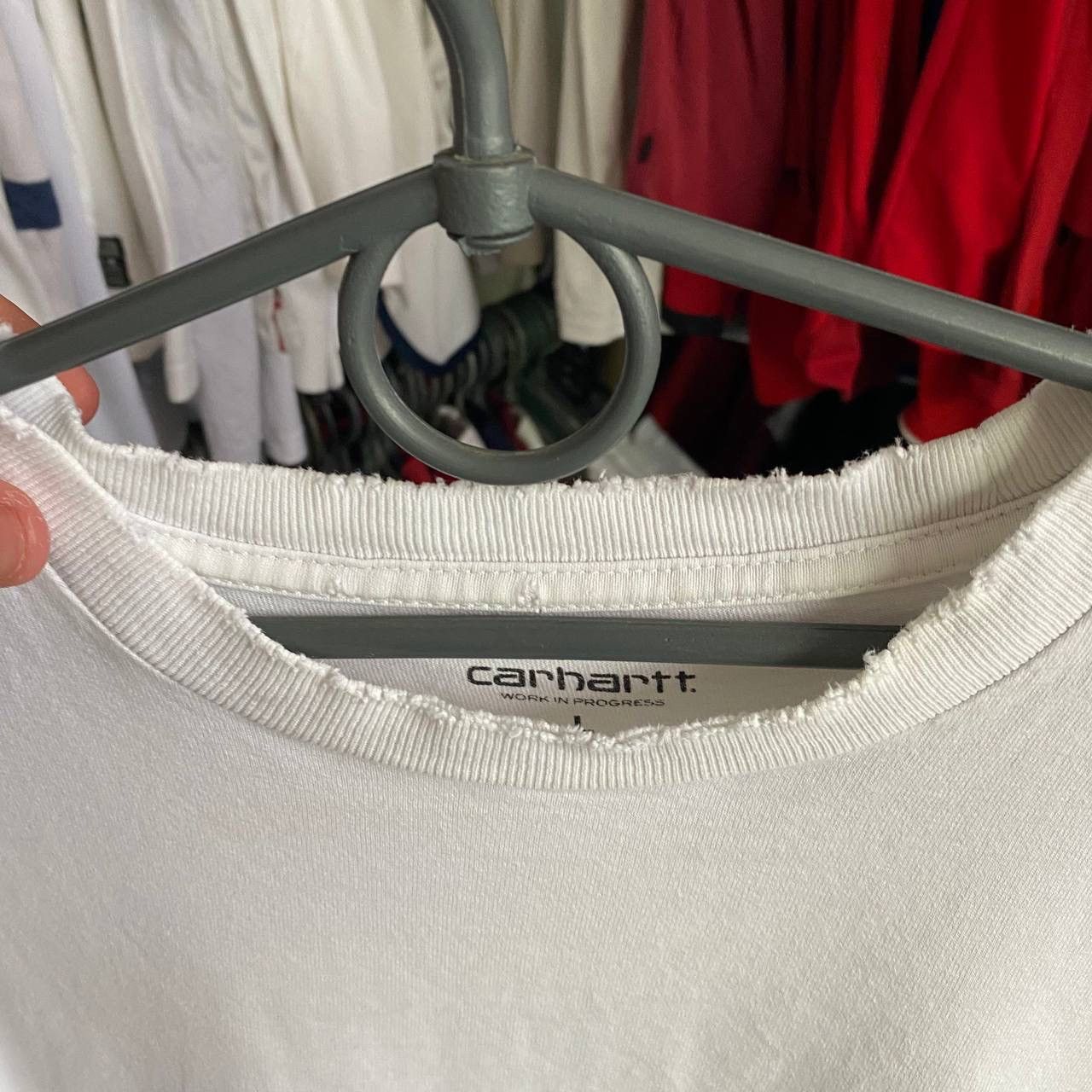 Carhartt Wip Vintage Carhartt Wip Big Logo streetwear y2k opium tee Size US L / EU 52-54 / 3 - 8 Thumbnail