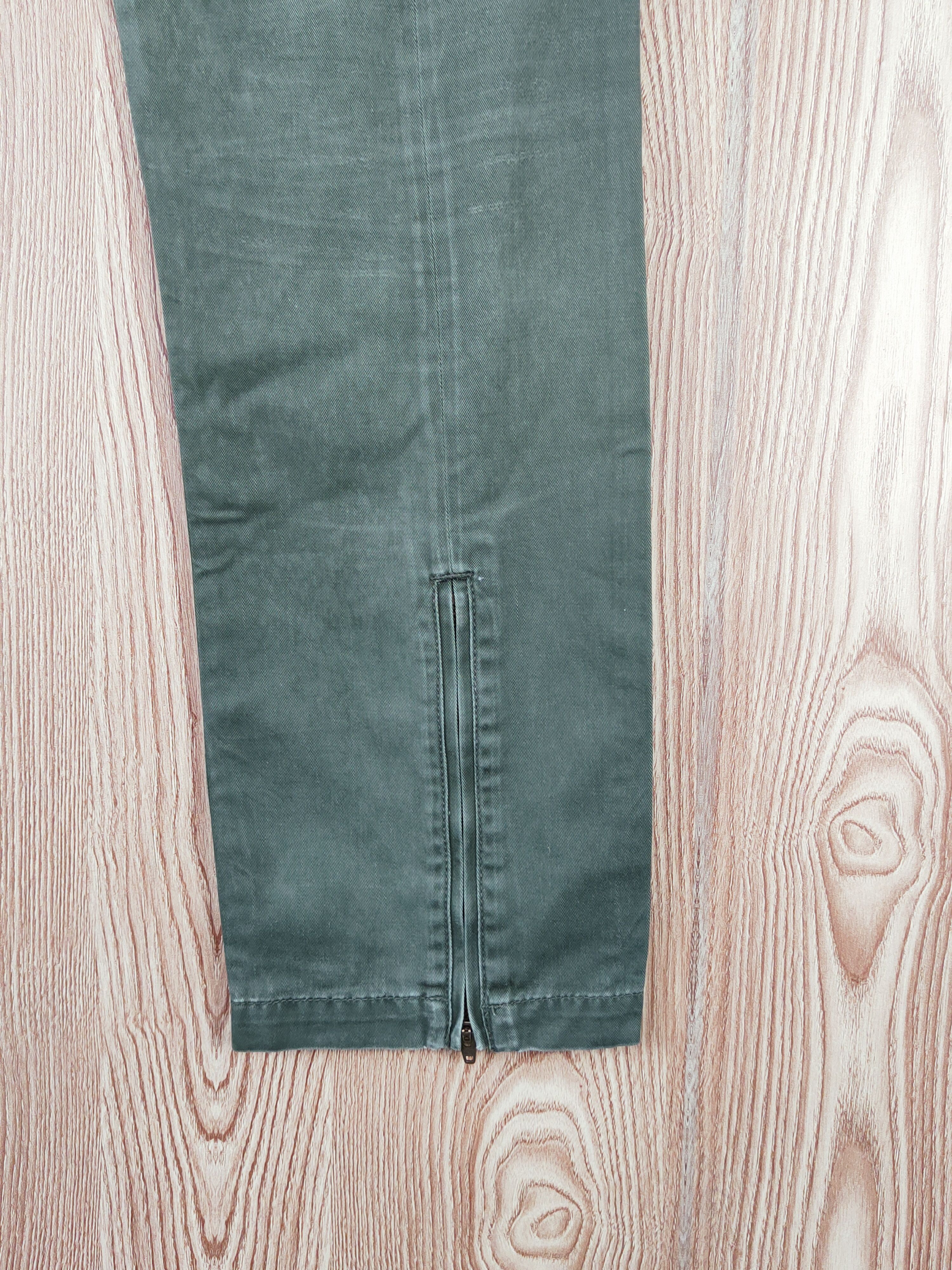 Japanese Brand Audienee Green Multipocket Tactical Cargo Pants #W908 Size US 31 - 11 Thumbnail