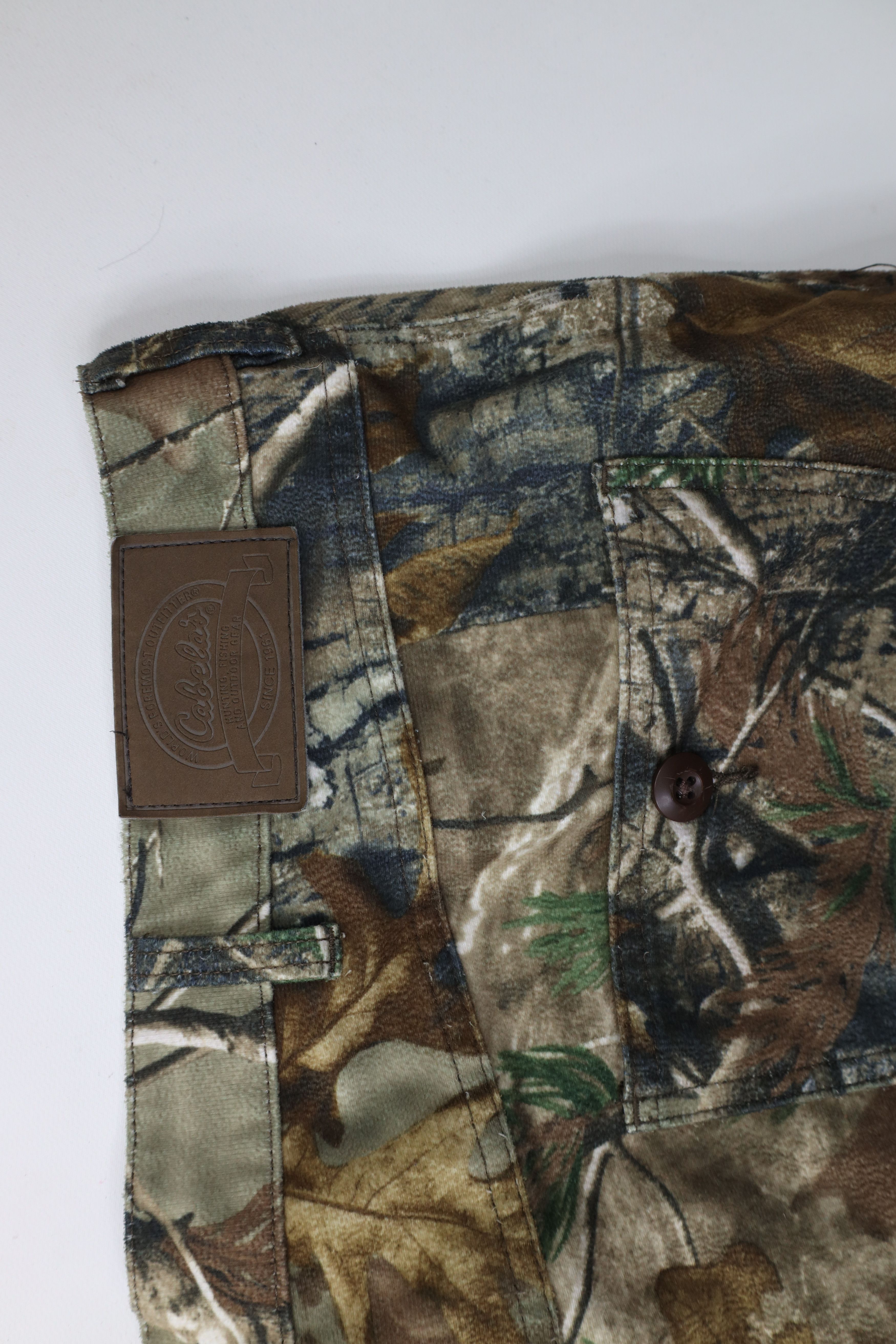 Cabelas × Vintage Vintage Cabelas Camouflage Chamois Fleece Cargo Pants Size US 44 / EU 60 - 10 Thumbnail